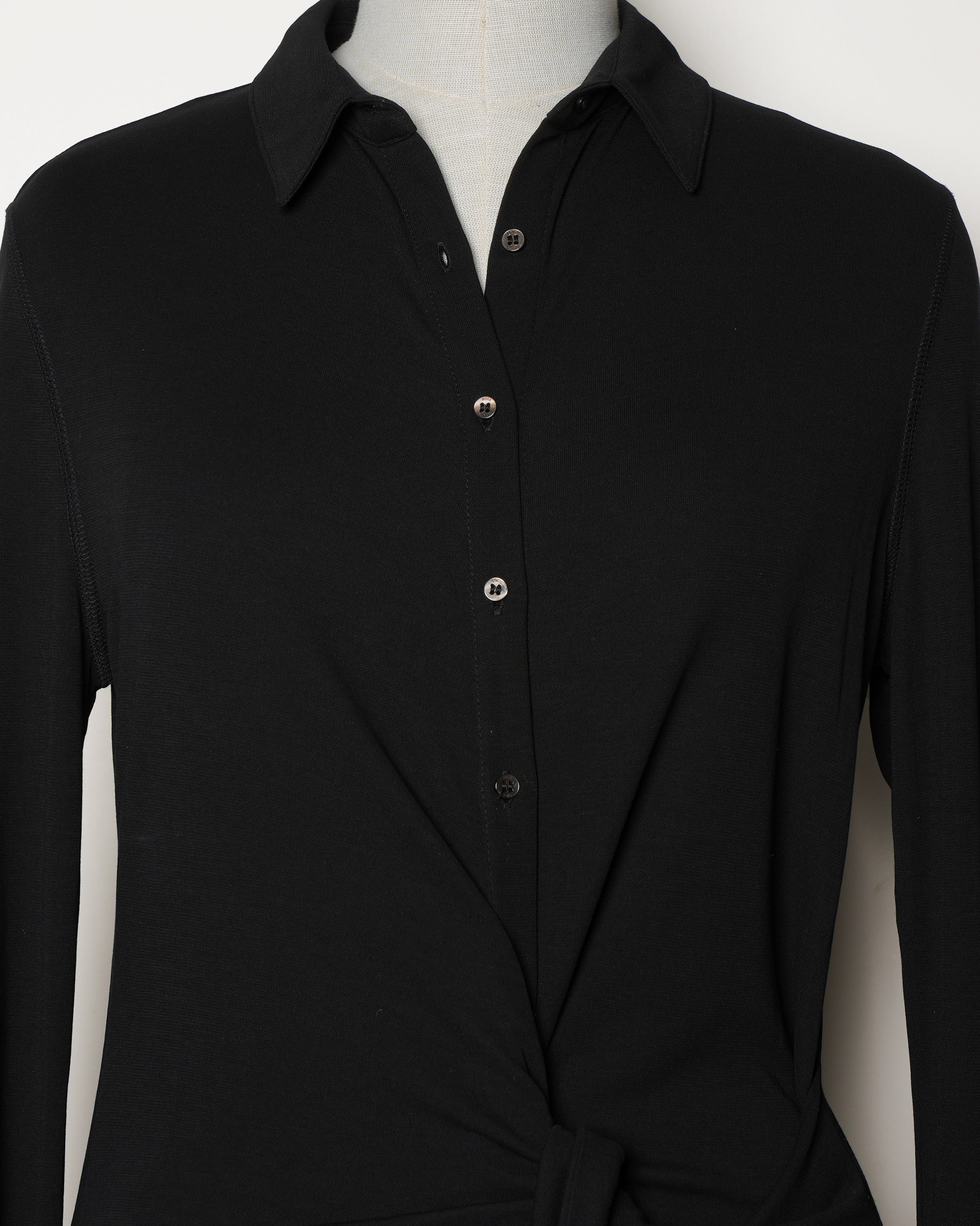 Boss Black Shirt Dress