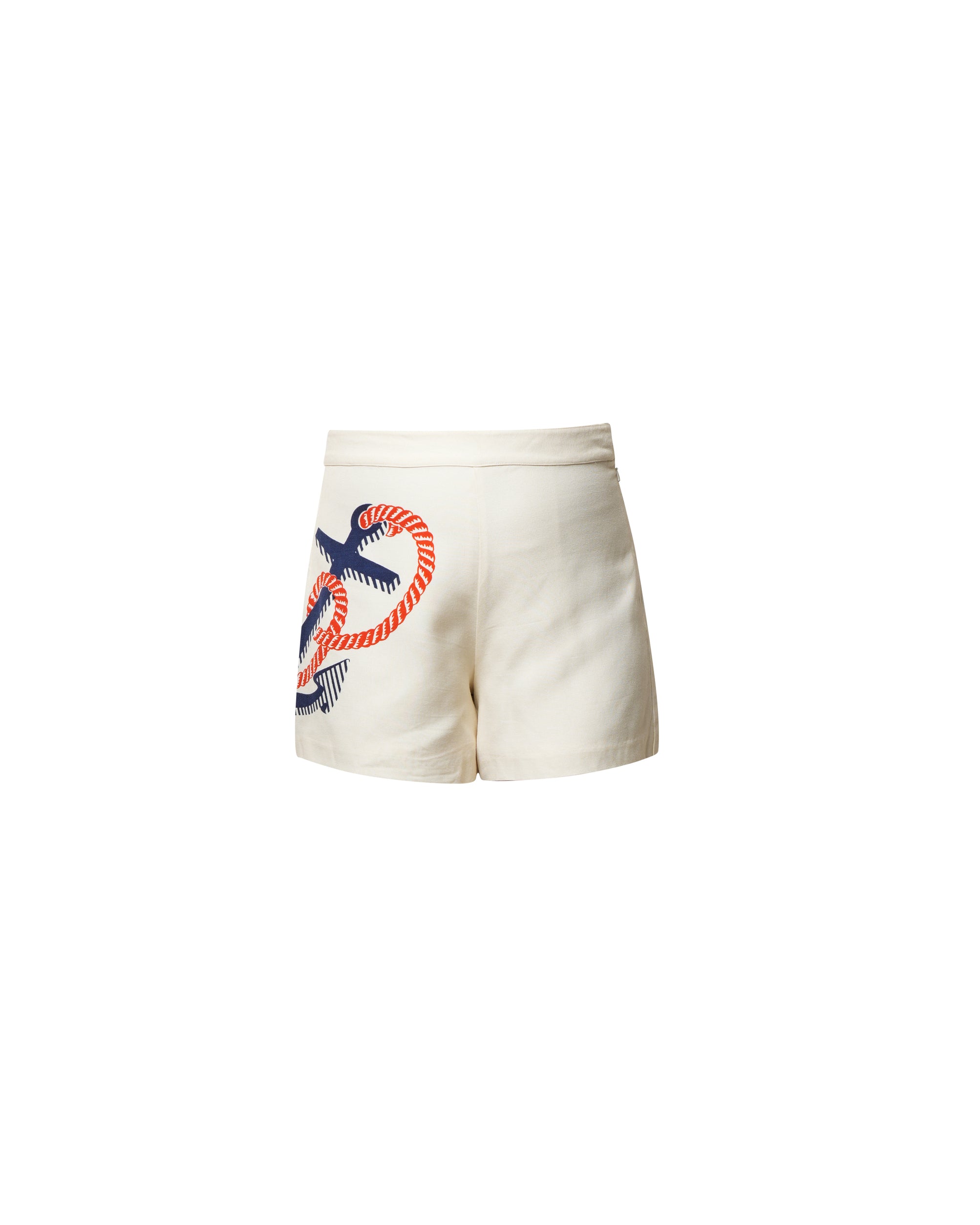 Ralph Lauren Off-White Printed Shorts