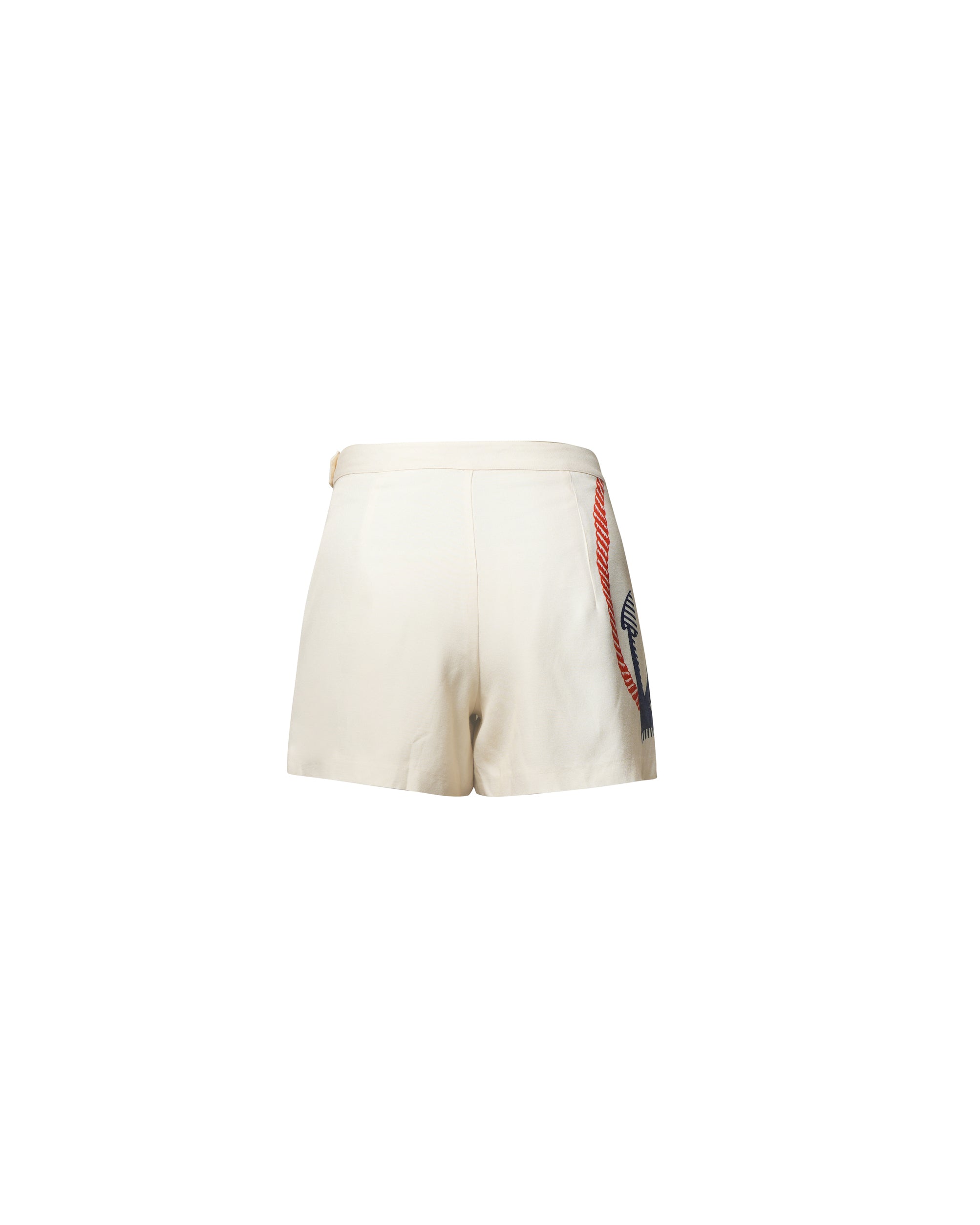 Ralph Lauren Off-White Printed Shorts