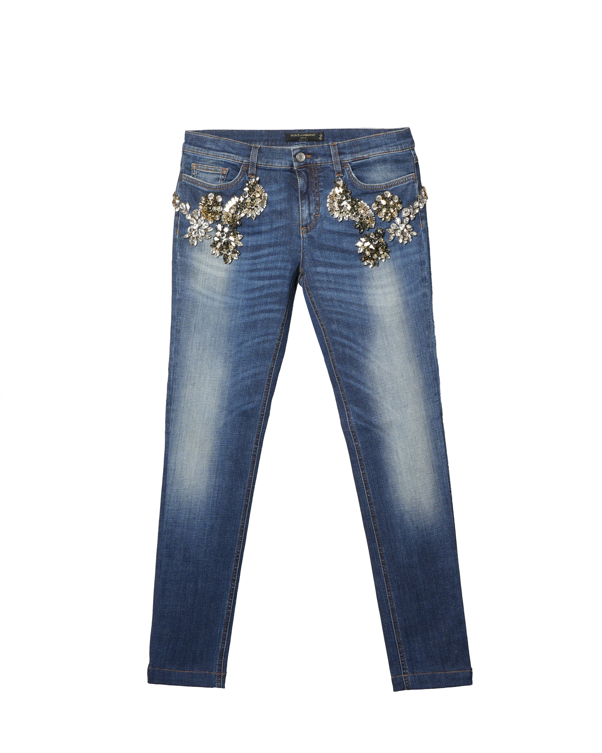 Dolce & Gabbana Bejeweled Jeans