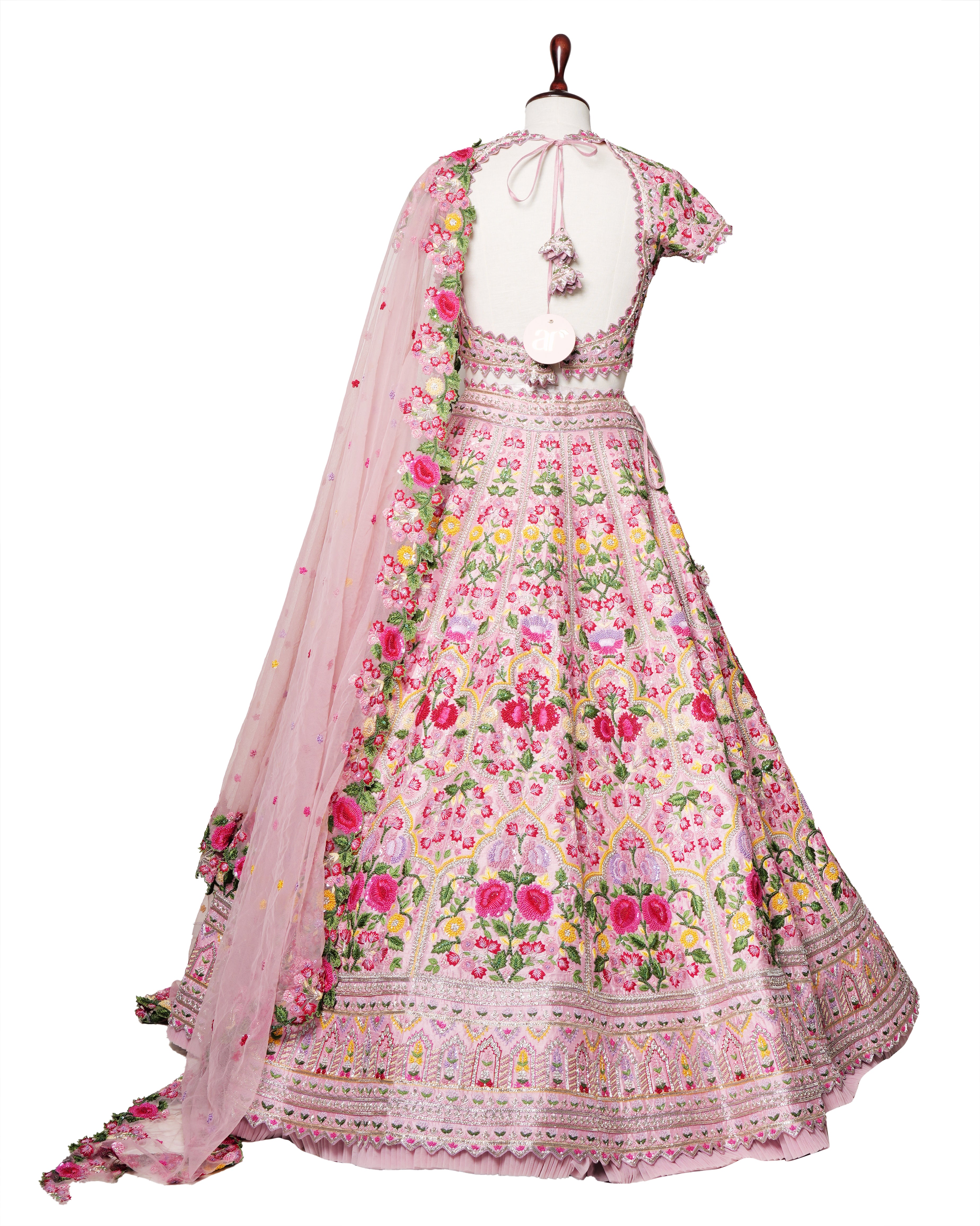 *New* Anushree Reddy Bageecha Lehenga Set