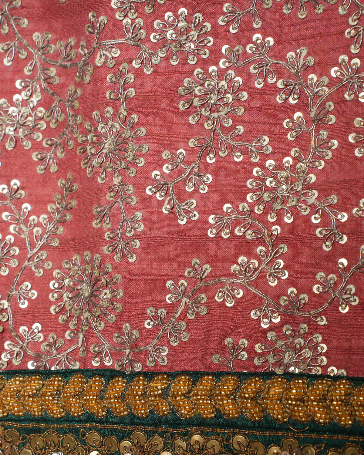 New Sabyasachi Off White Lehenga Saree With Heavy Zari & Sequins Work