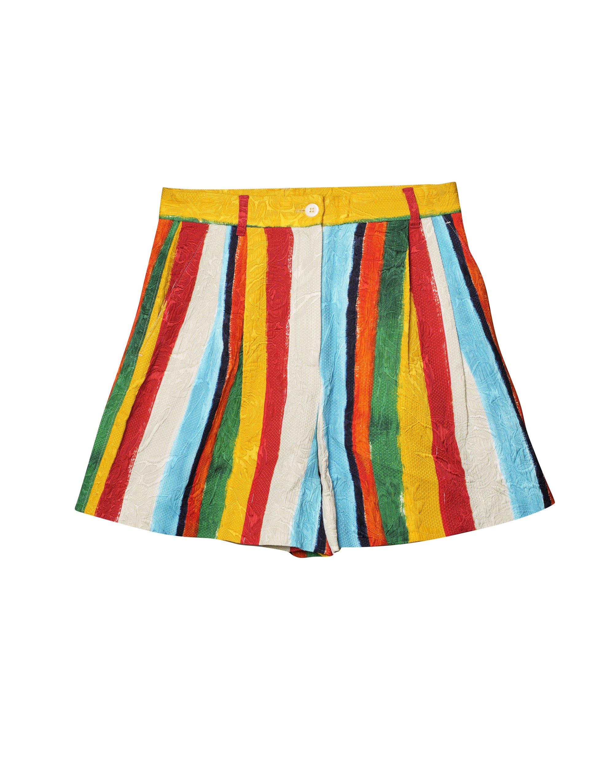 Dolce & Gabbana Multicolour Riga Pittorica Shorts