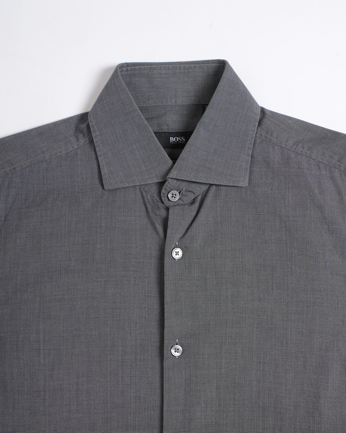 Boss Men's Button-Down Shirt in Grey