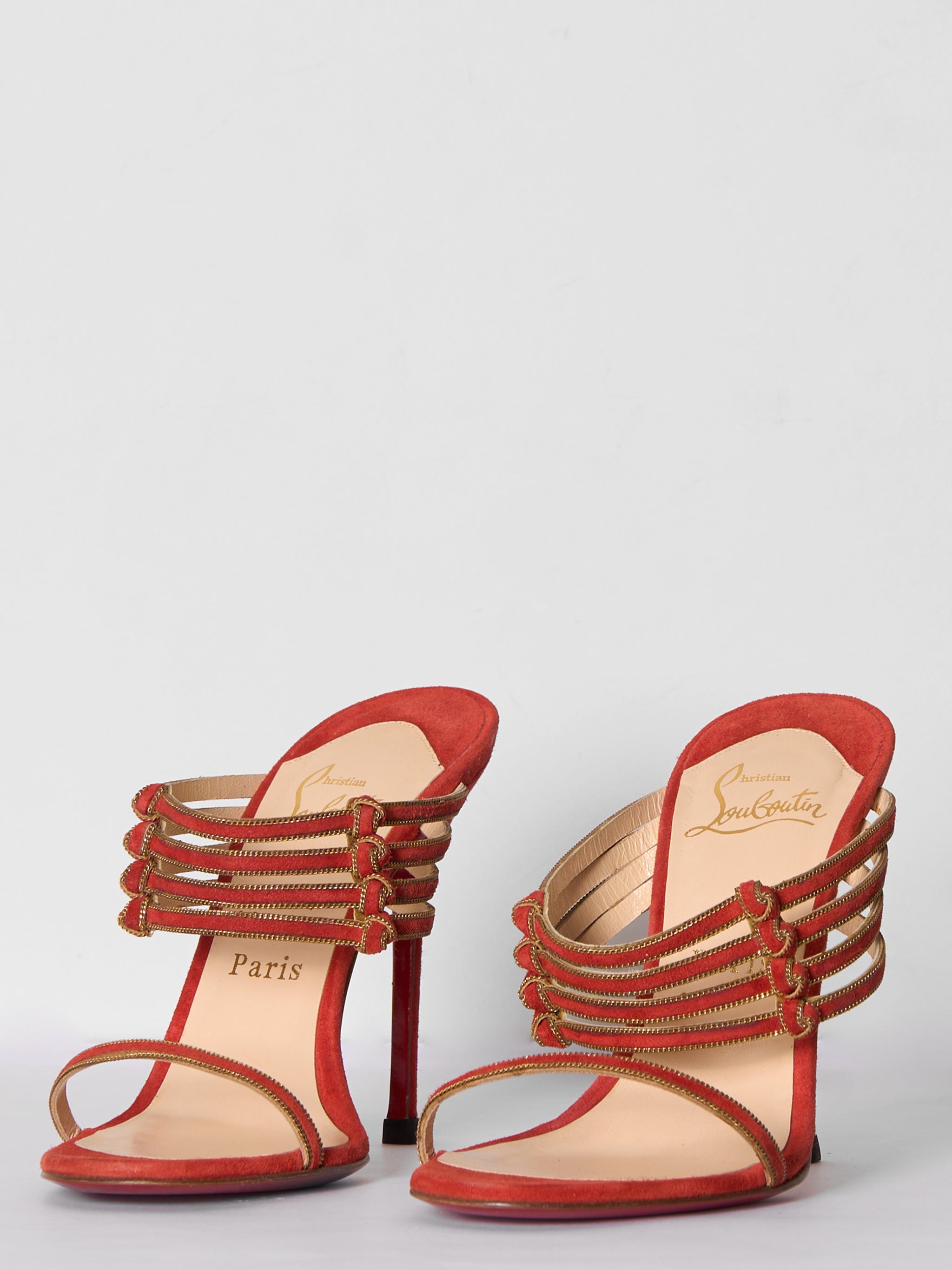Christian Louboutin Strappy Lawrence Heels
