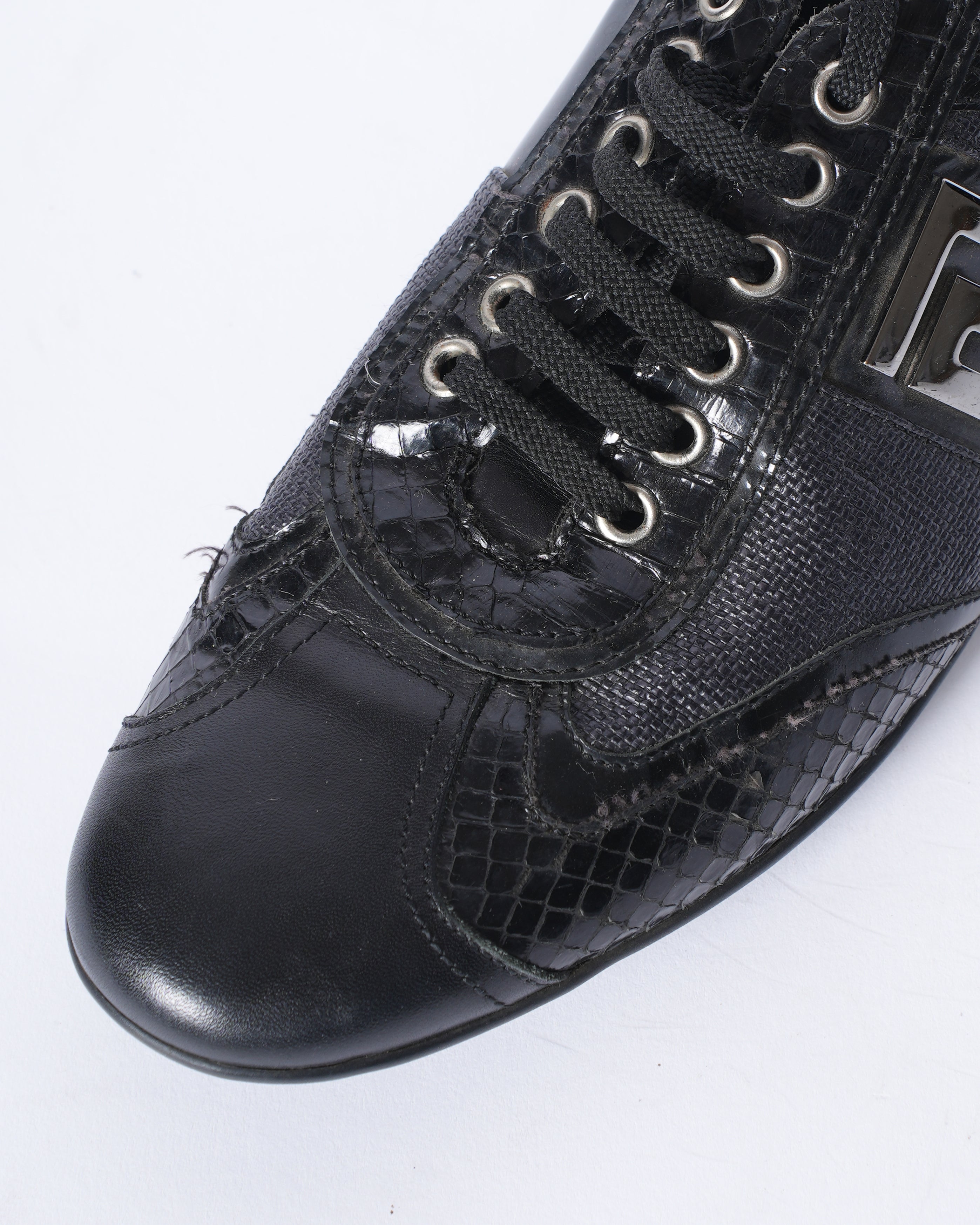 Versace Sneakers In Black