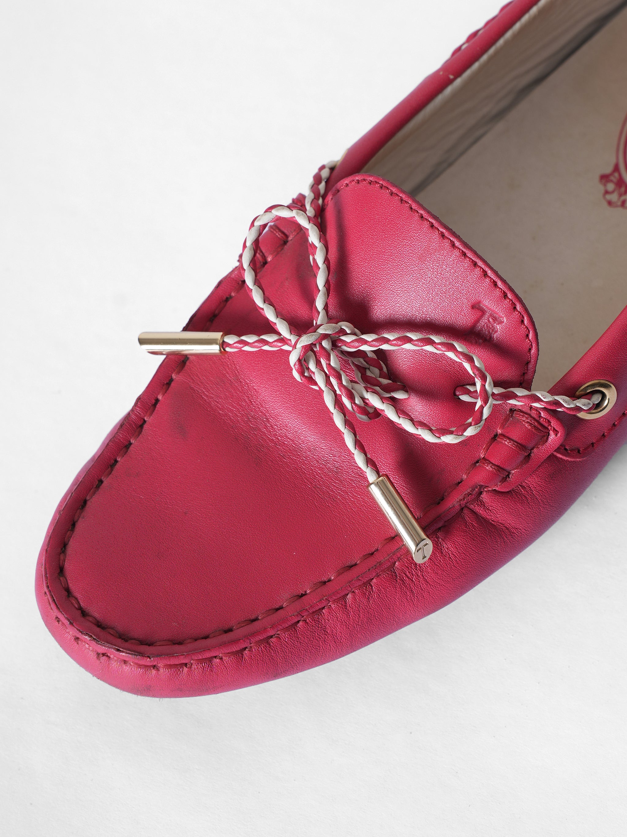 Tod's Red Moccasins