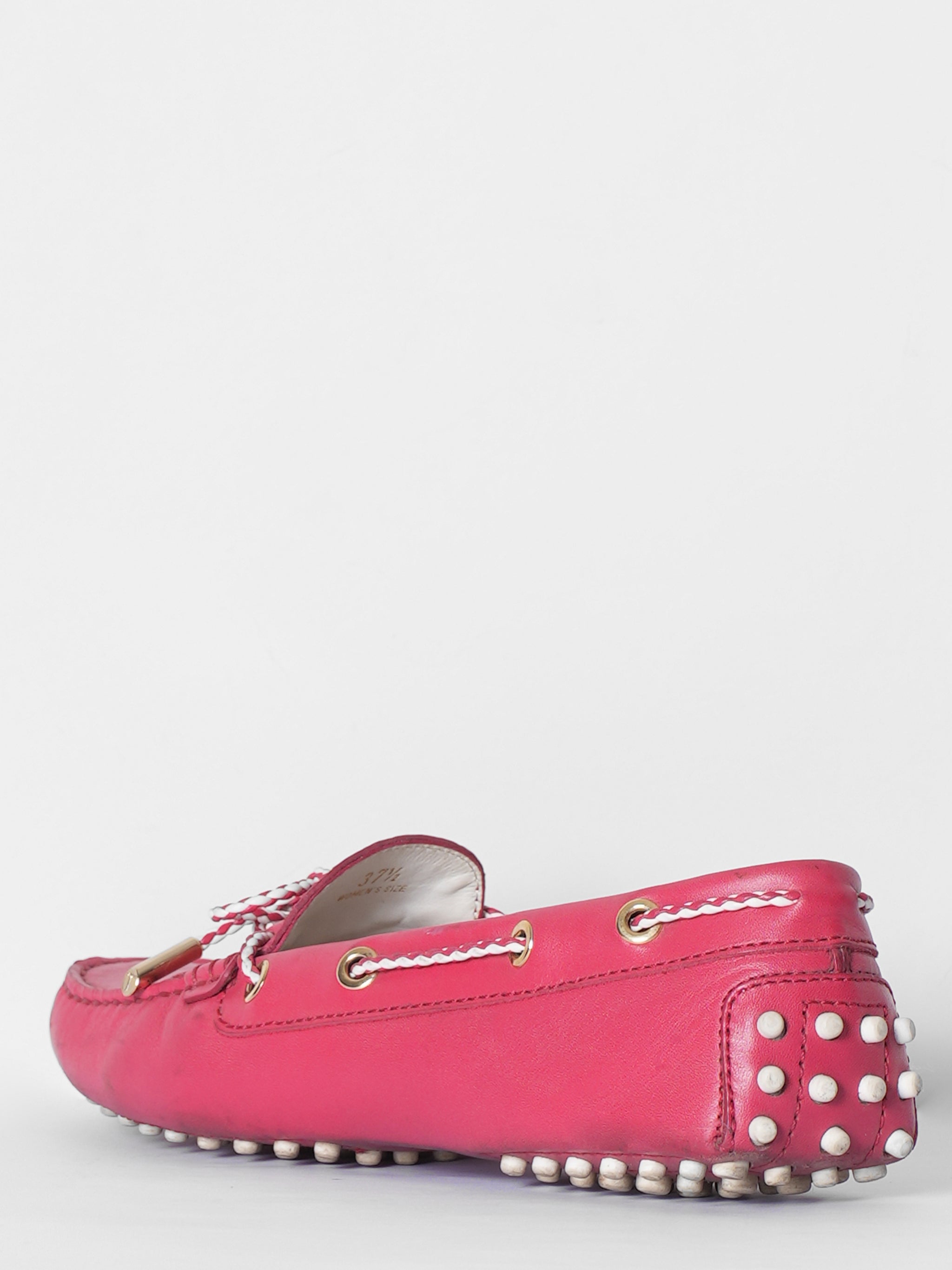 Tod's Red Moccasins