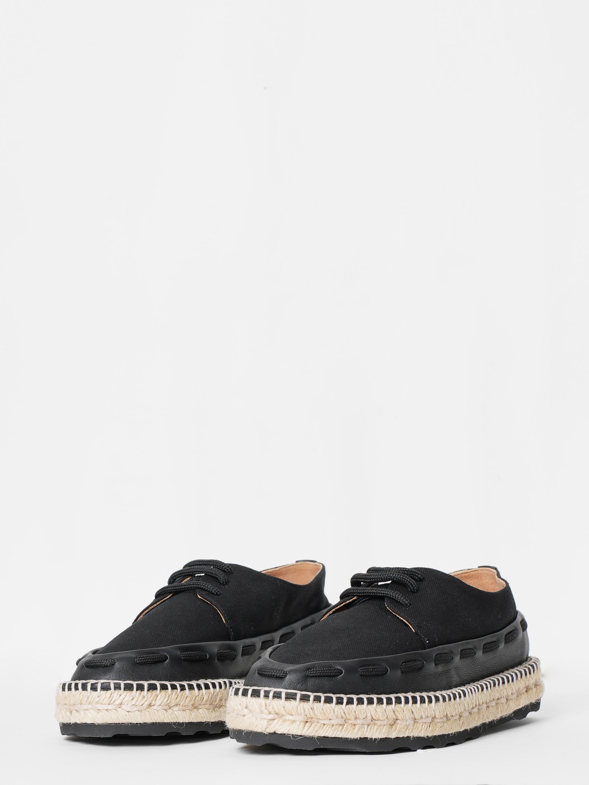 New Bottega Veneta Black Espadrilles