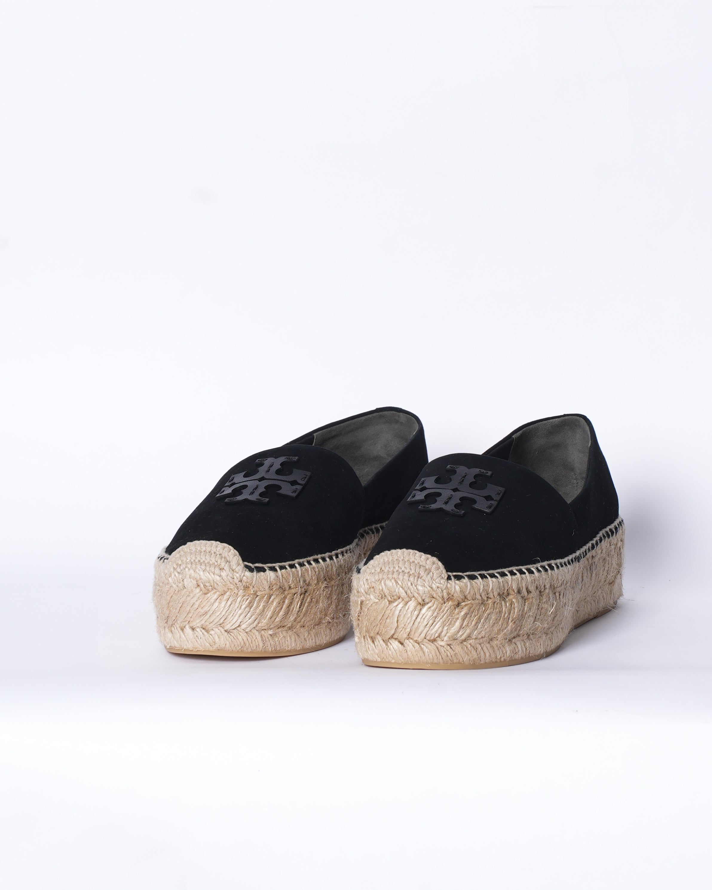 New Tory Burch  Platform Espadrilles Suede Shoe