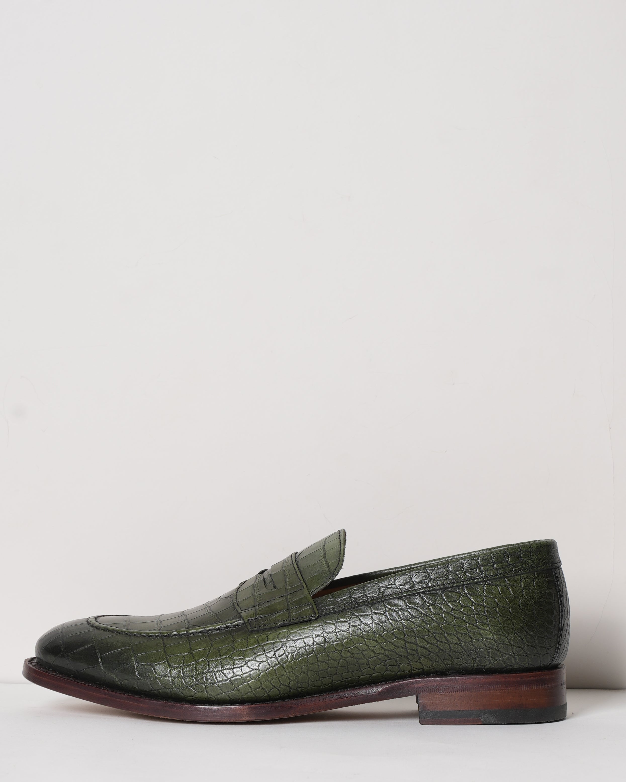 New Berwick Loafers In Green