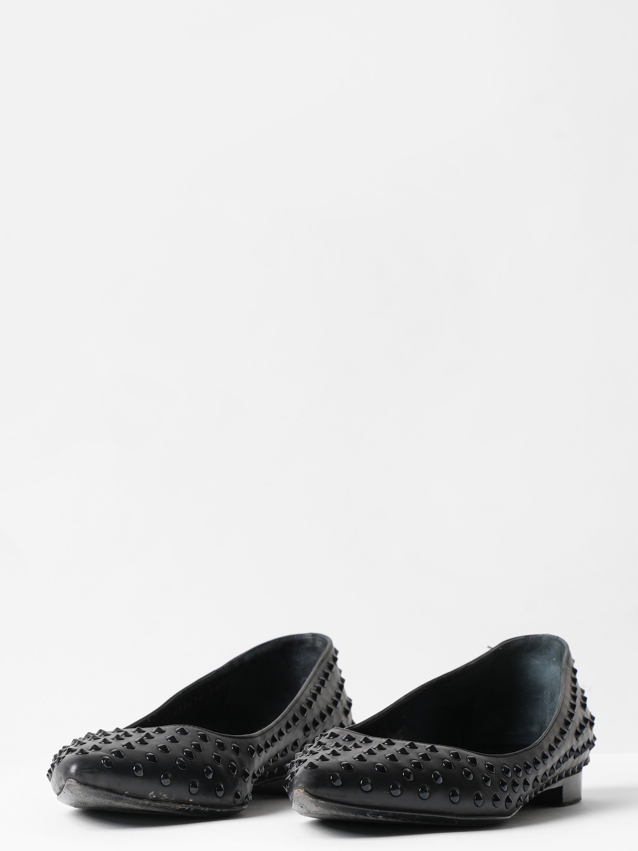 Saint Laurent Spike Ballet Flats