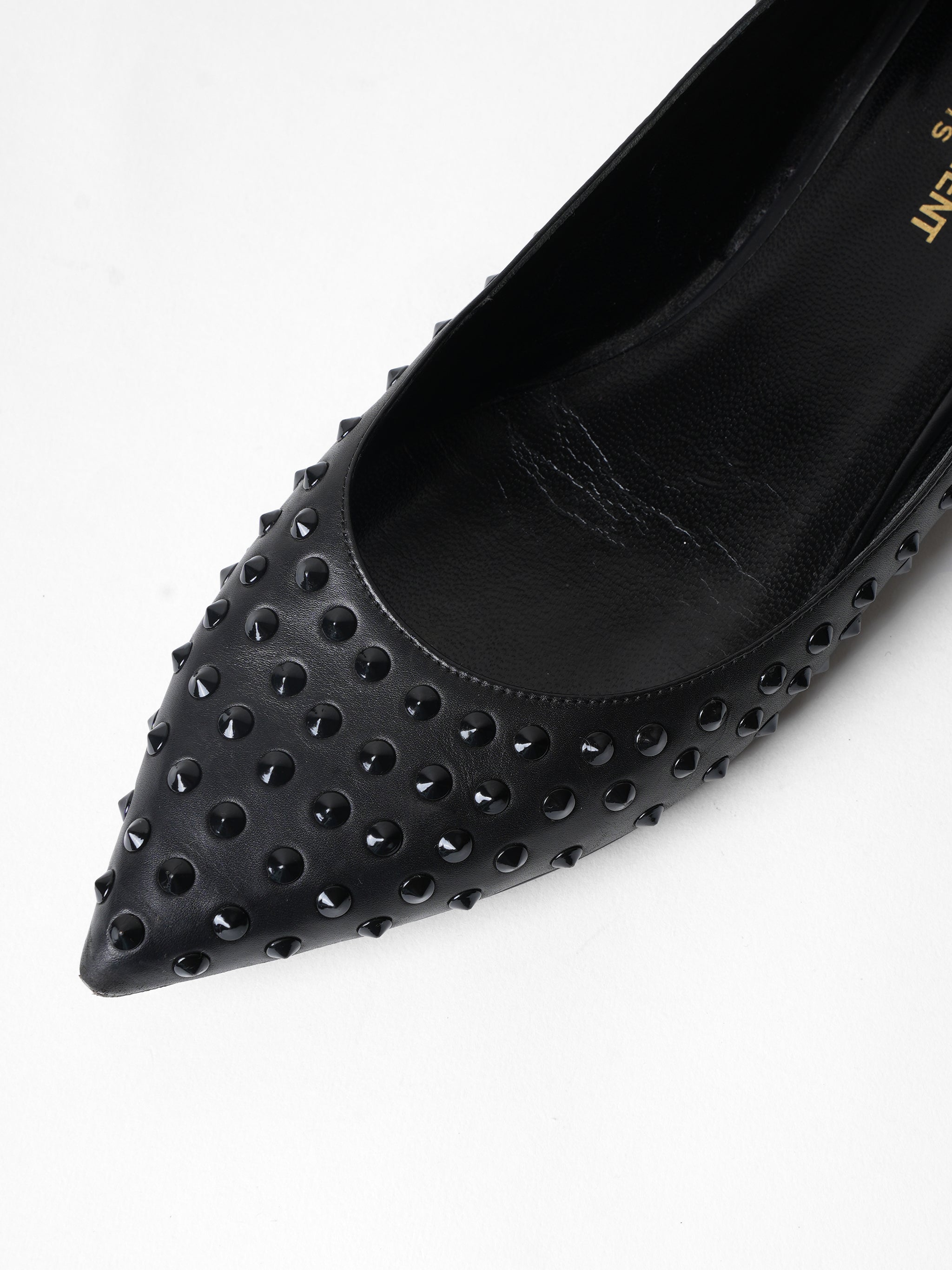 Saint Laurent Spike Ballet Flats