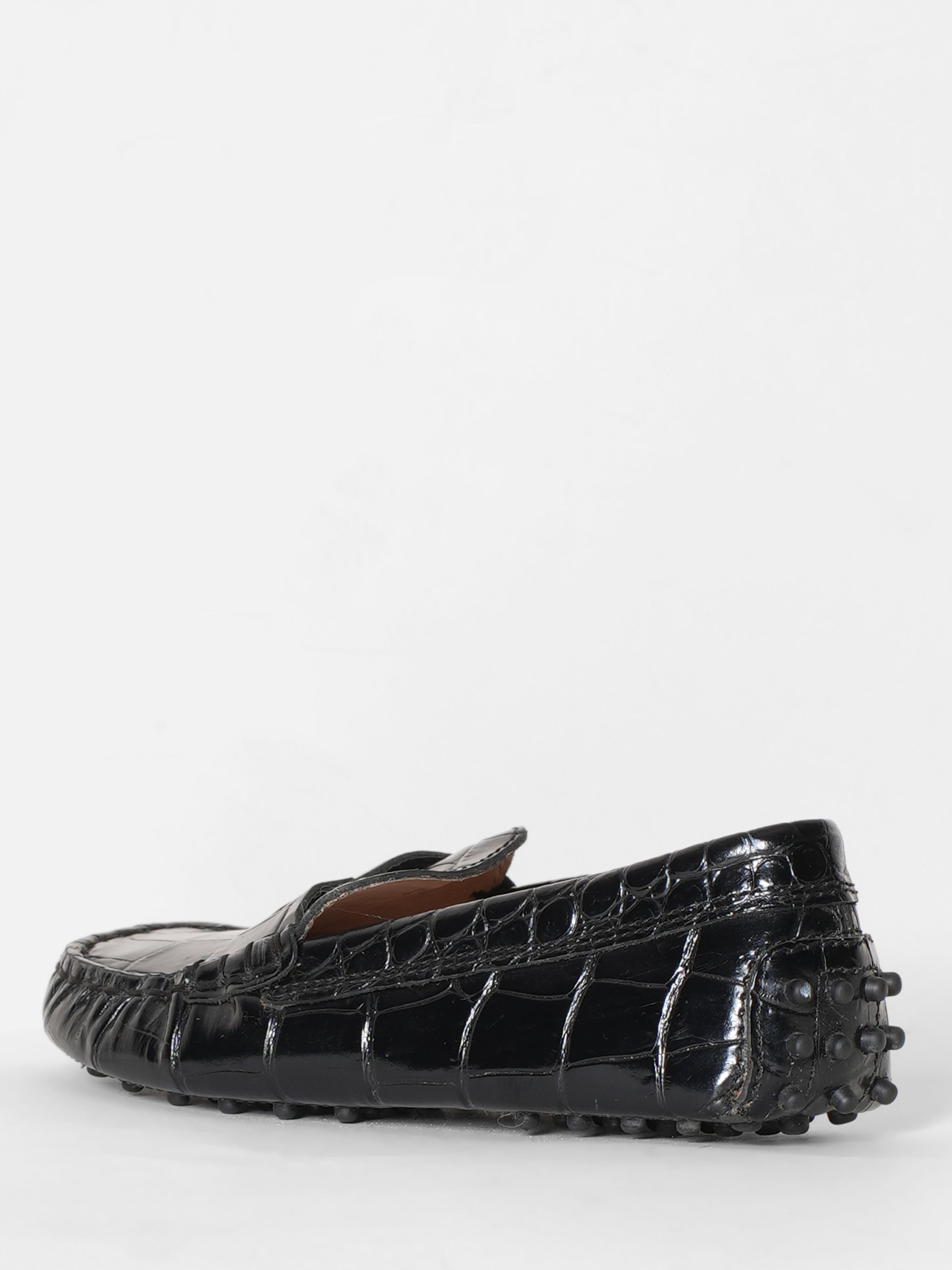 Junior TOD'S Black Loafers