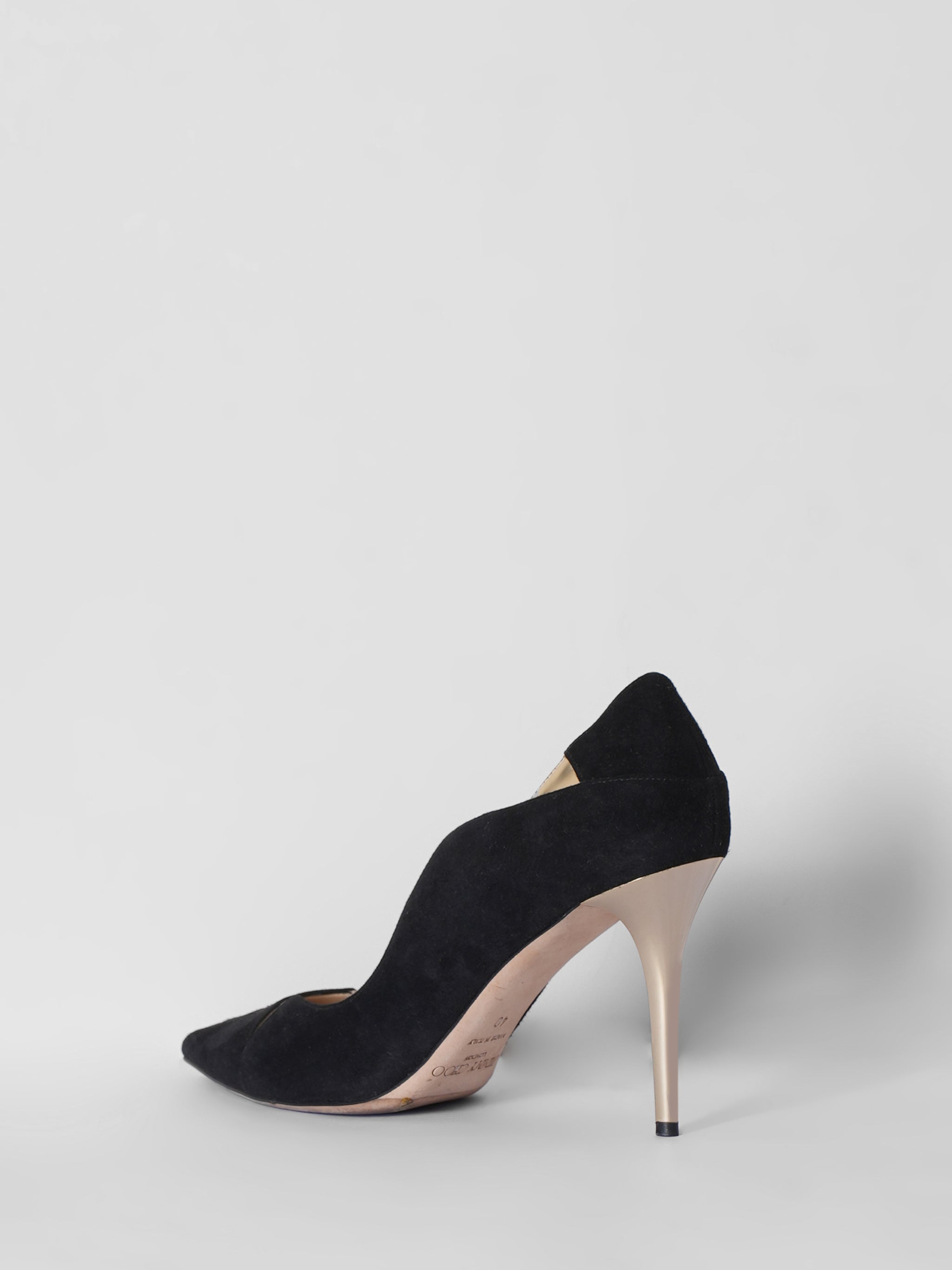 Jimmy Choo Suede Pointed Toe Stiletto