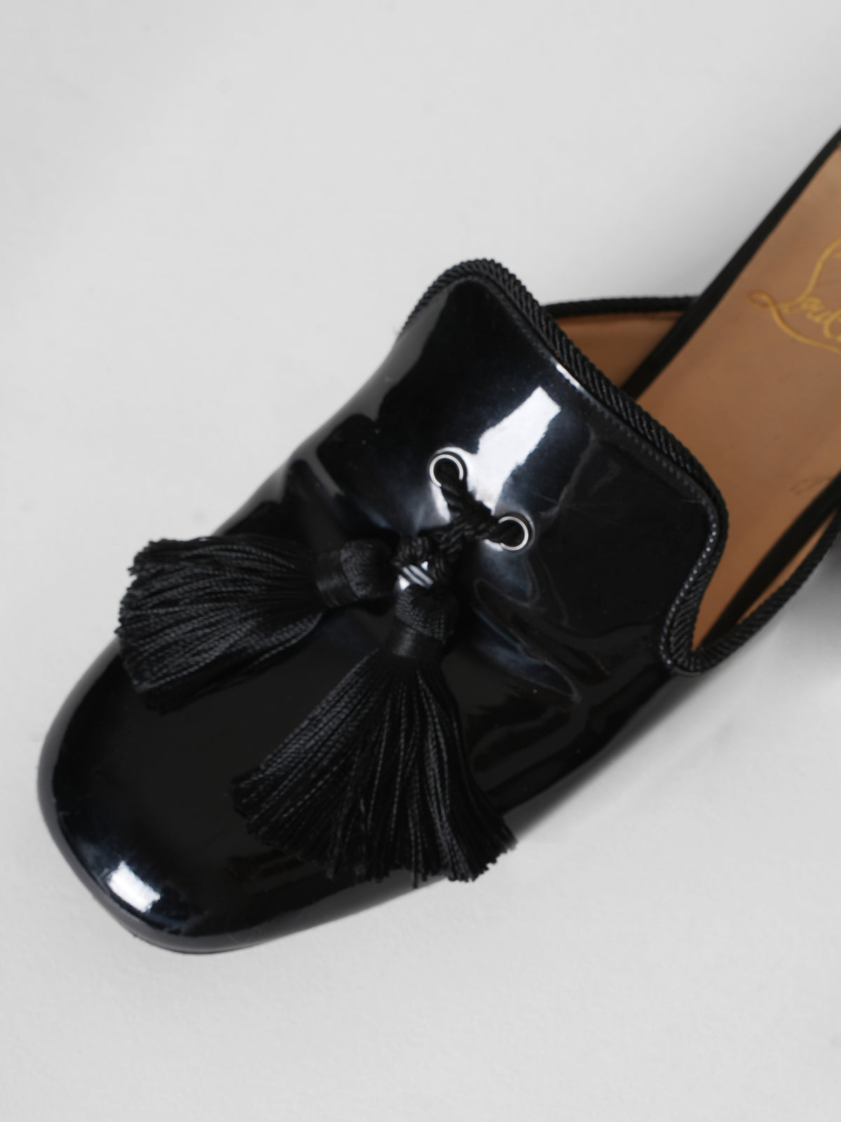 Christian Louboutin Barry Dandelion Patent Leather Shoes
