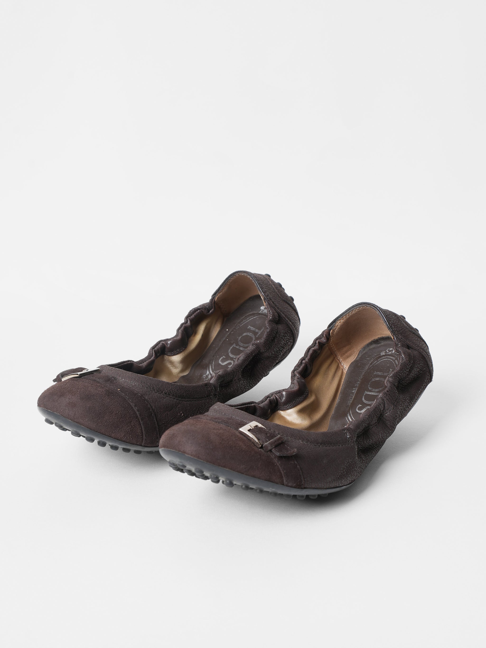 Tods Ballet Flats Foldable Shoes