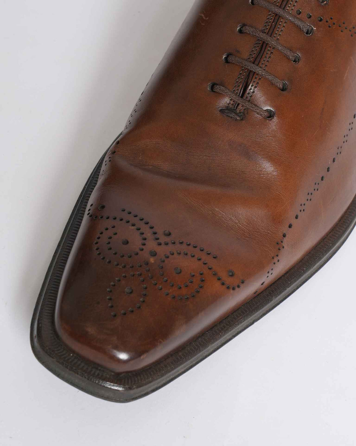 Canali Men's Lace-ups In Brown