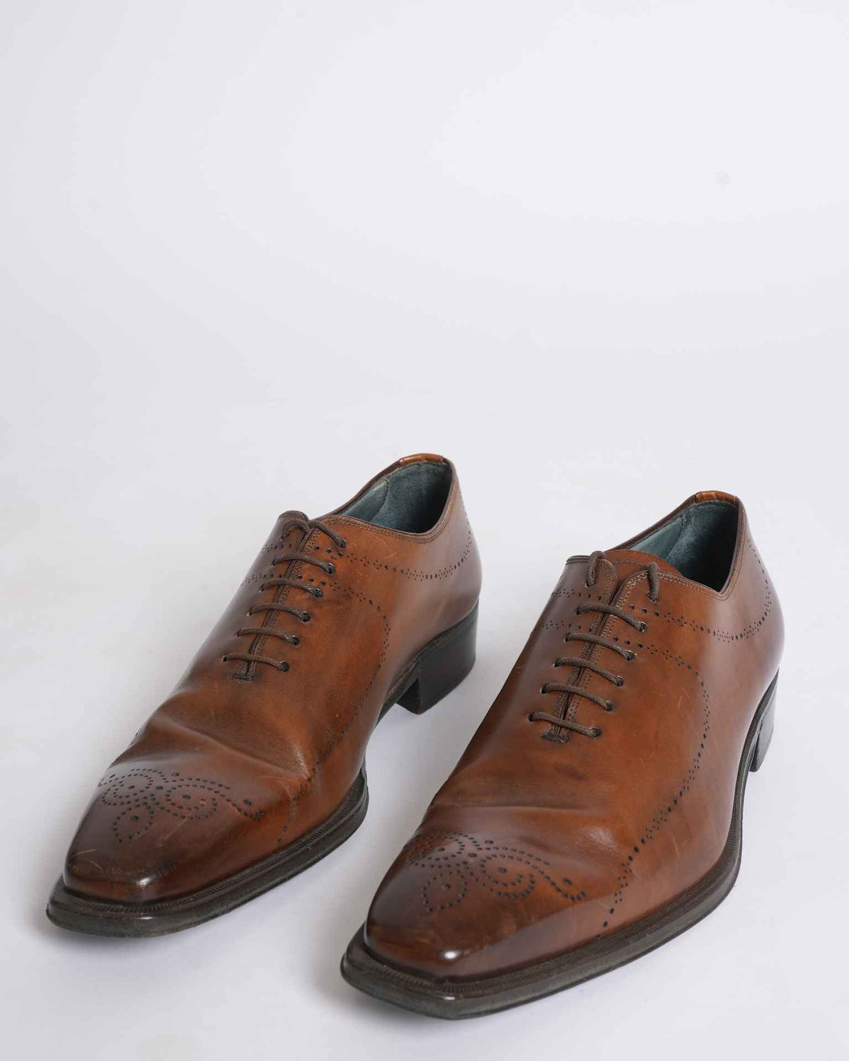 Canali Men's Lace-ups In Brown
