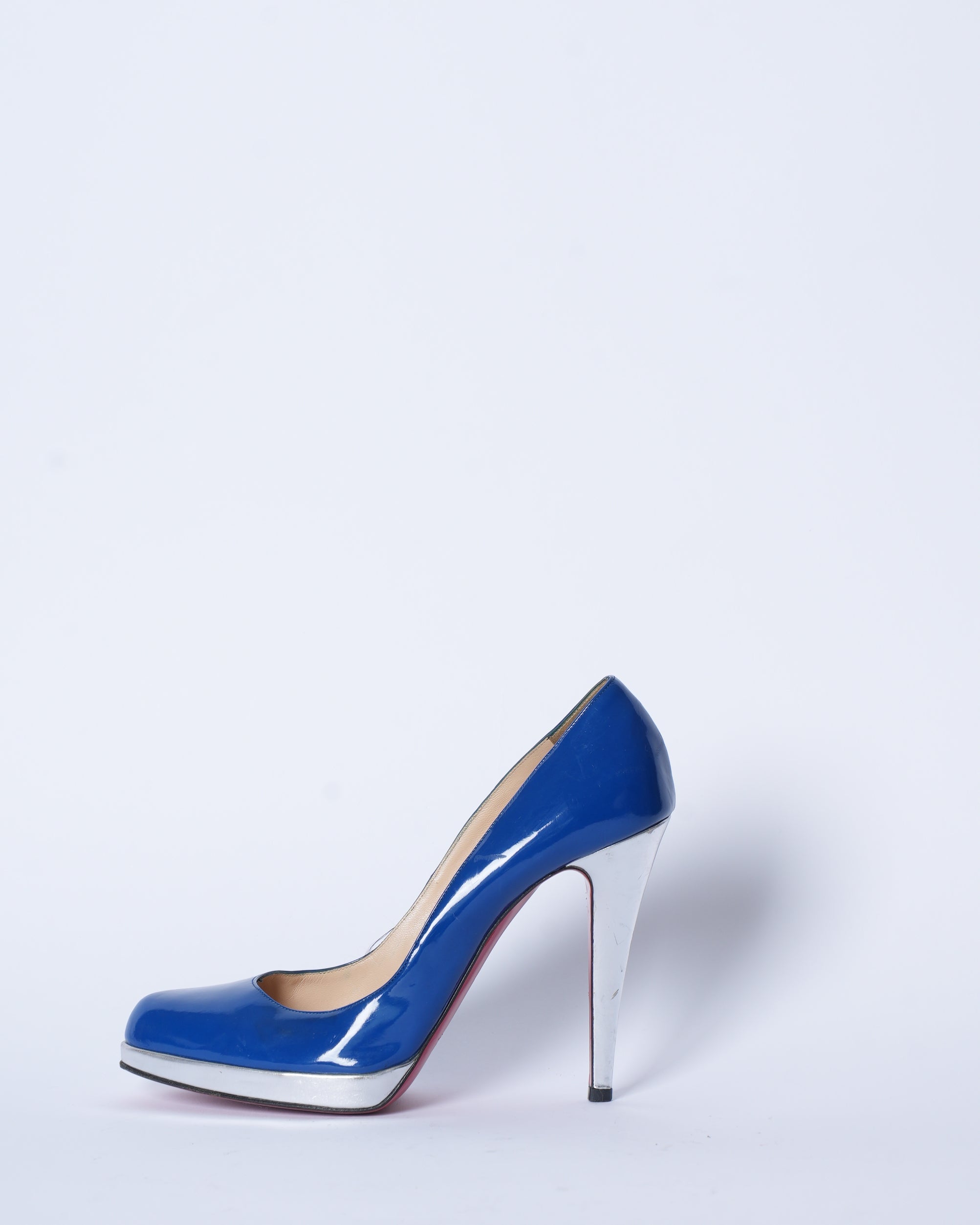 Christian Louboutin Blue  Heels