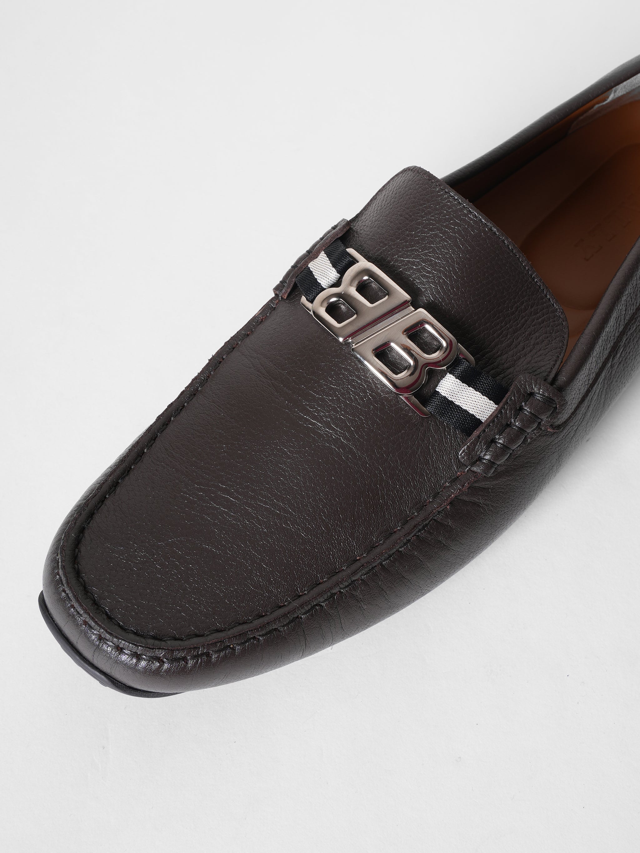 New Bally Brown Loafers