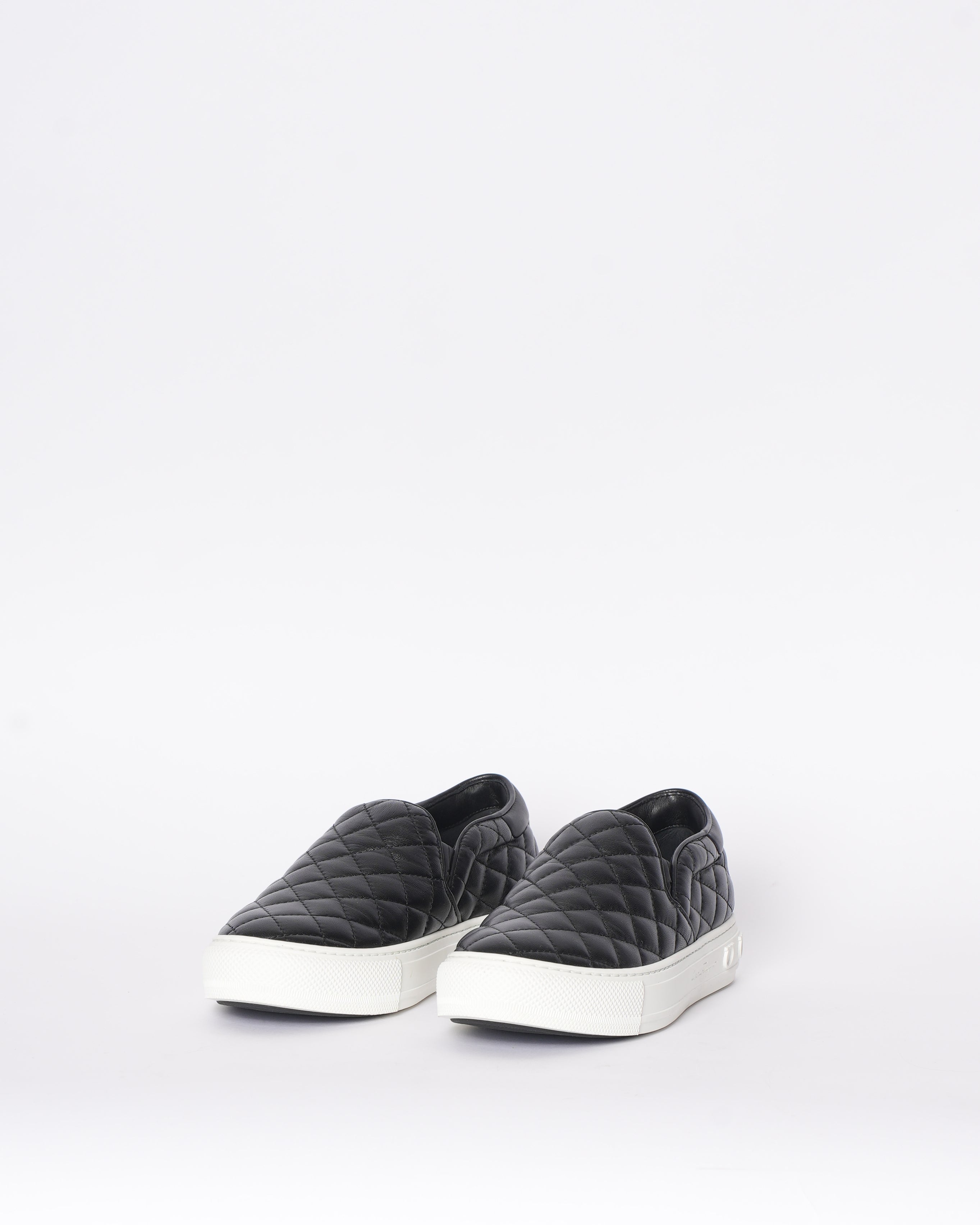 New Salvatore Ferragamo Quilted Sneakers