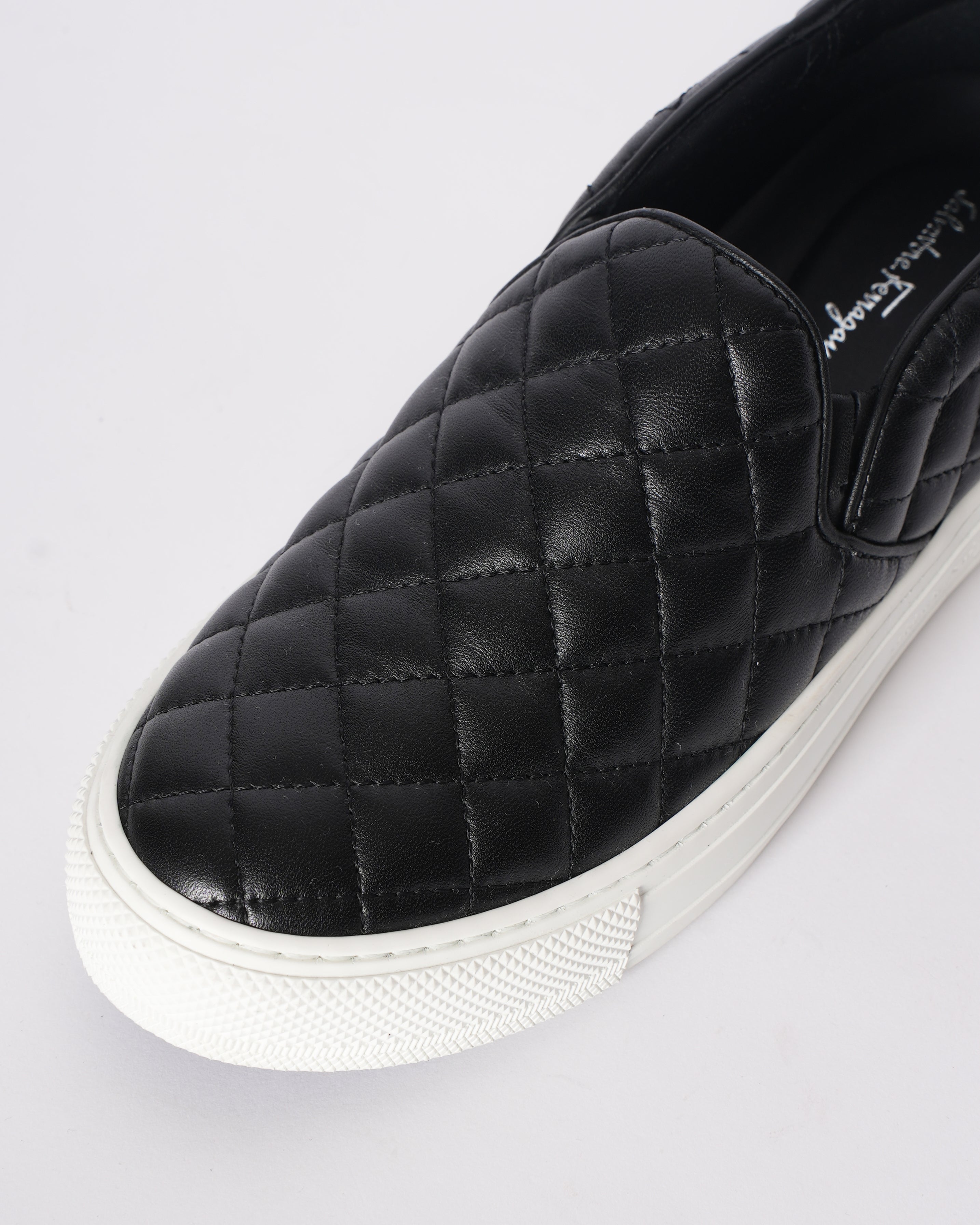 New Salvatore Ferragamo Quilted Sneakers