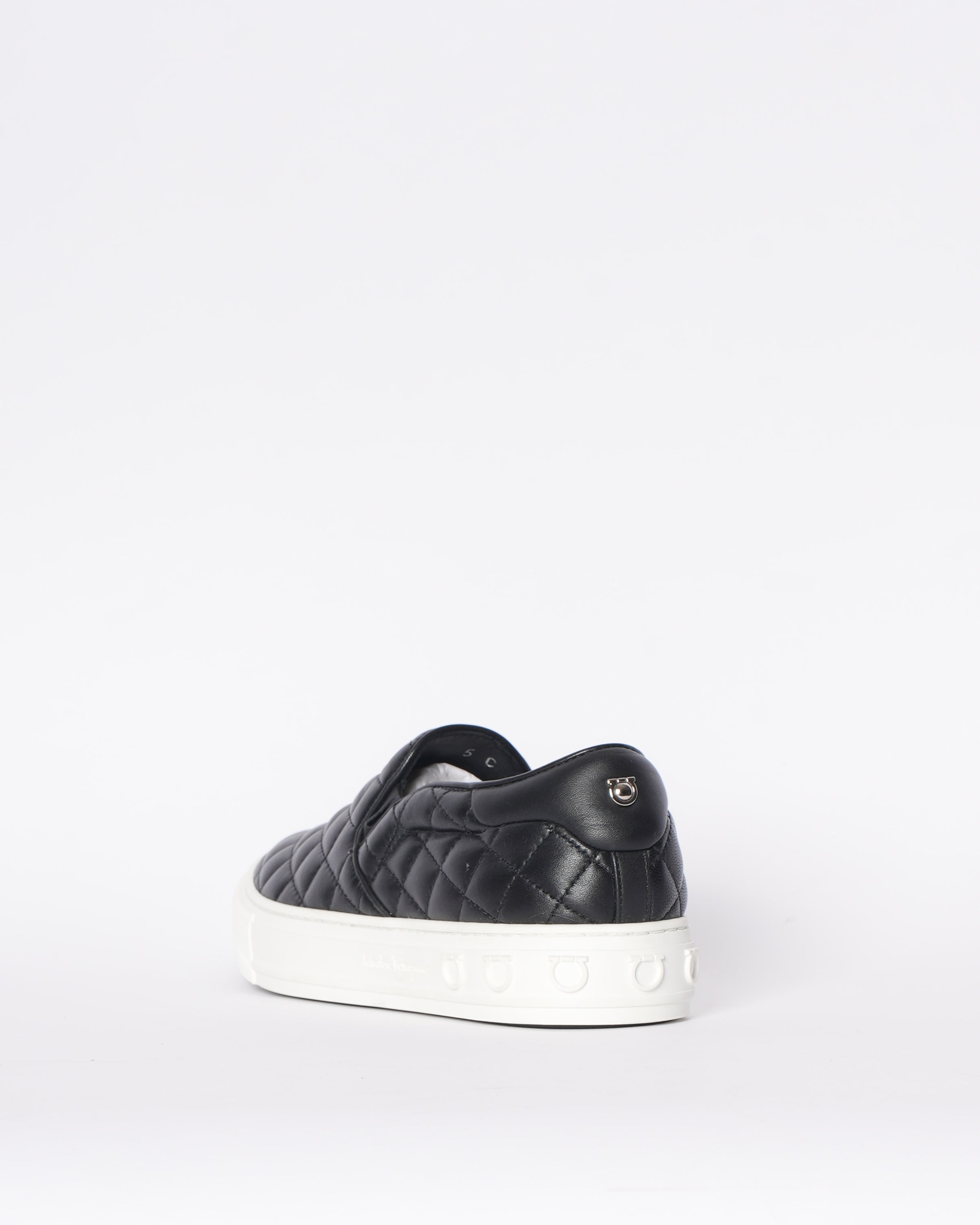 New Salvatore Ferragamo Quilted Sneakers