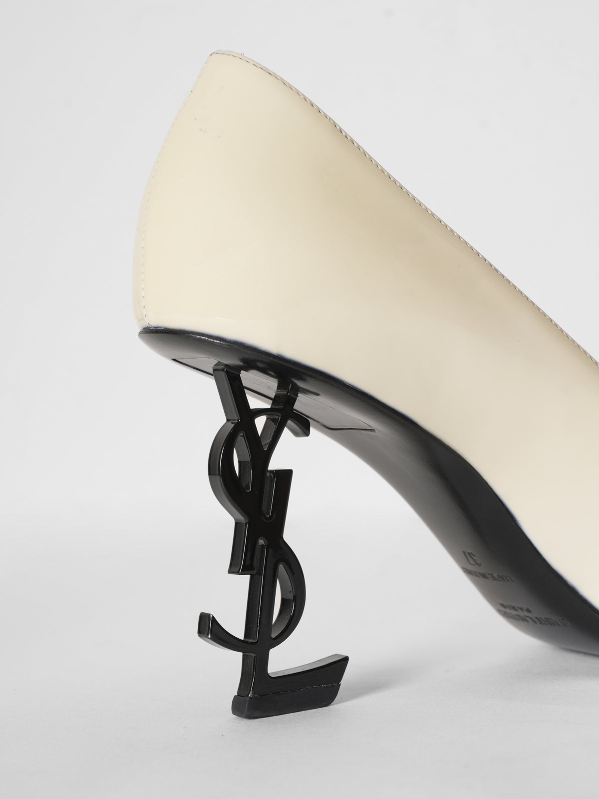 Saint Laurent Patent YSL Heel Pumps