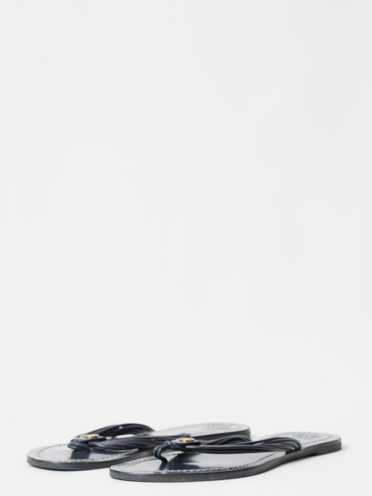 Tory Burch Black Flats