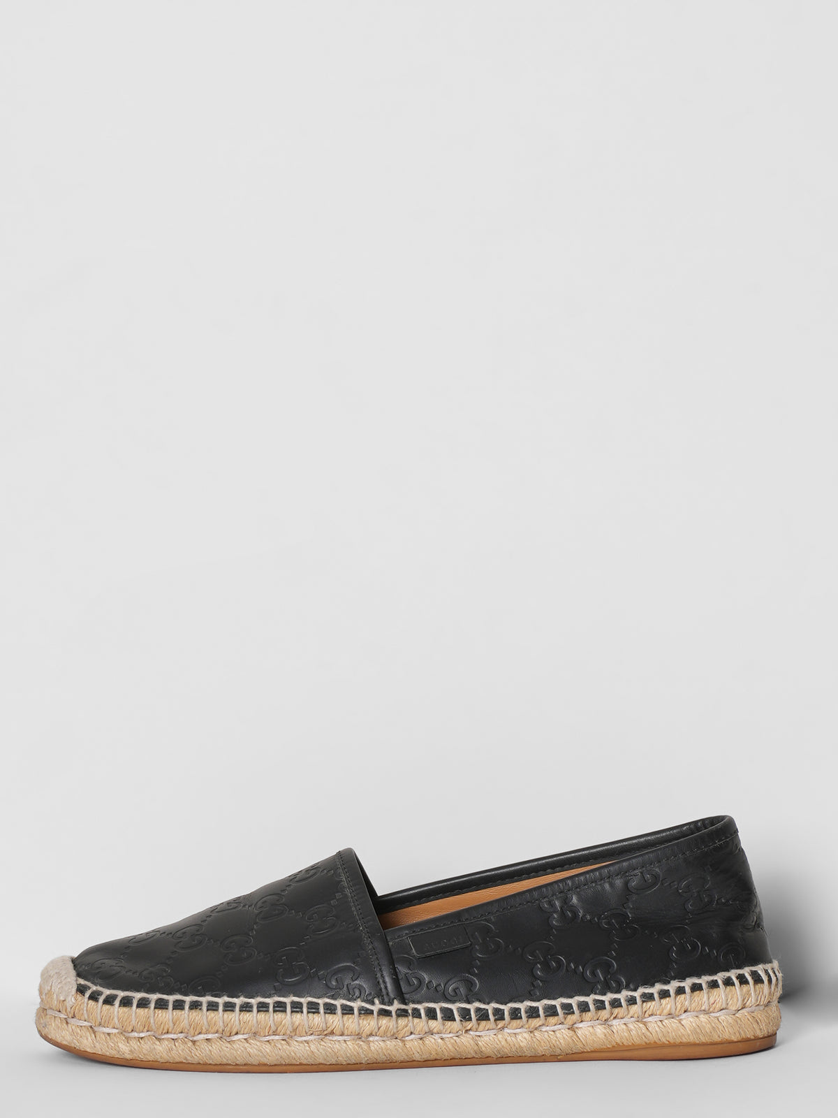 Gucci Authentic Leather Espadrills
