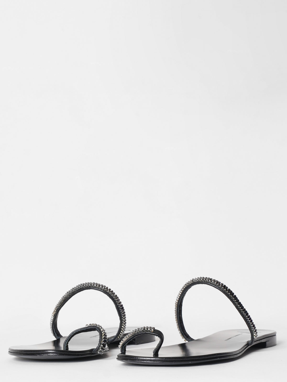 Giuseppe Zanotti Black Flats