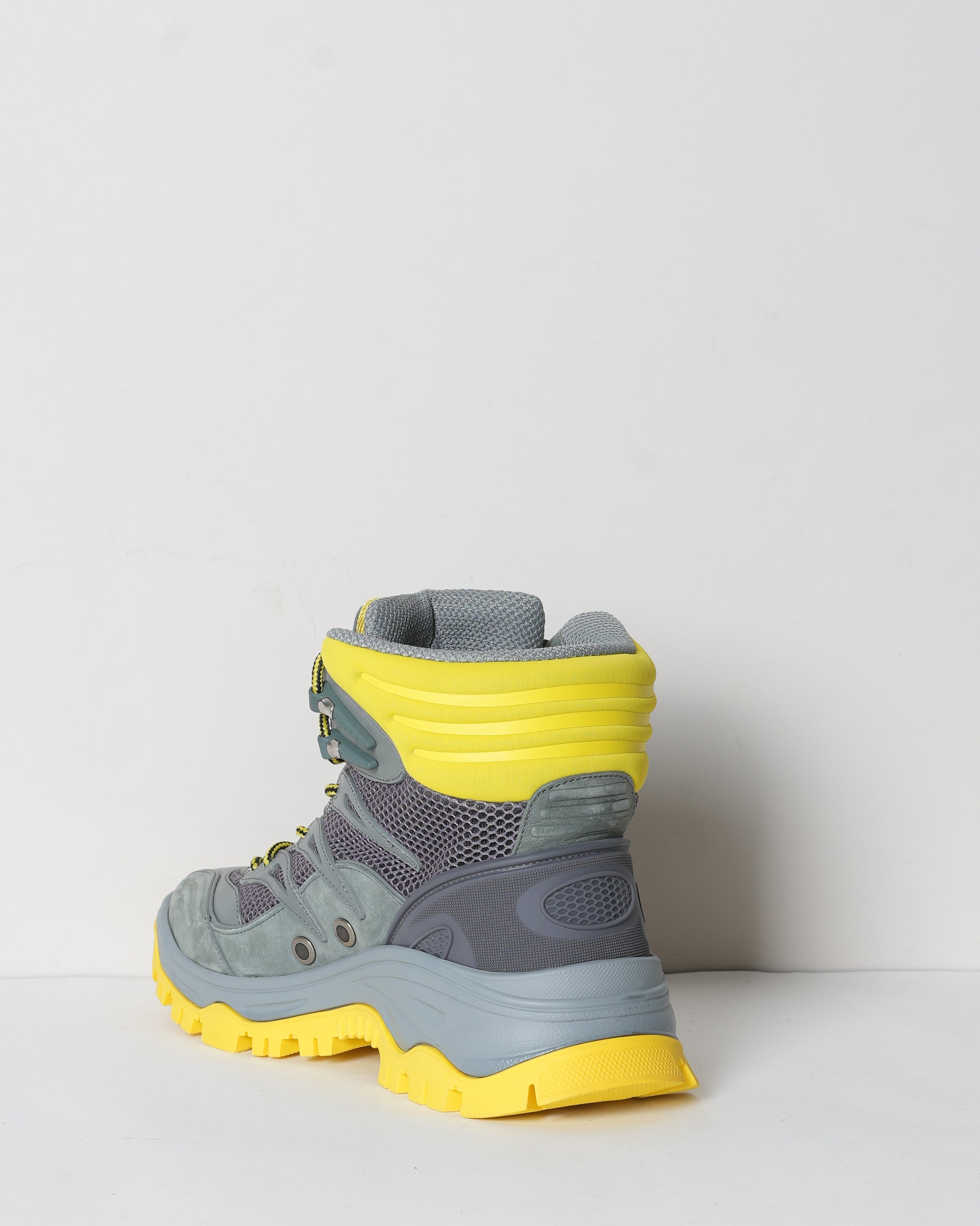 New Gucci Hiker Yellow Boots