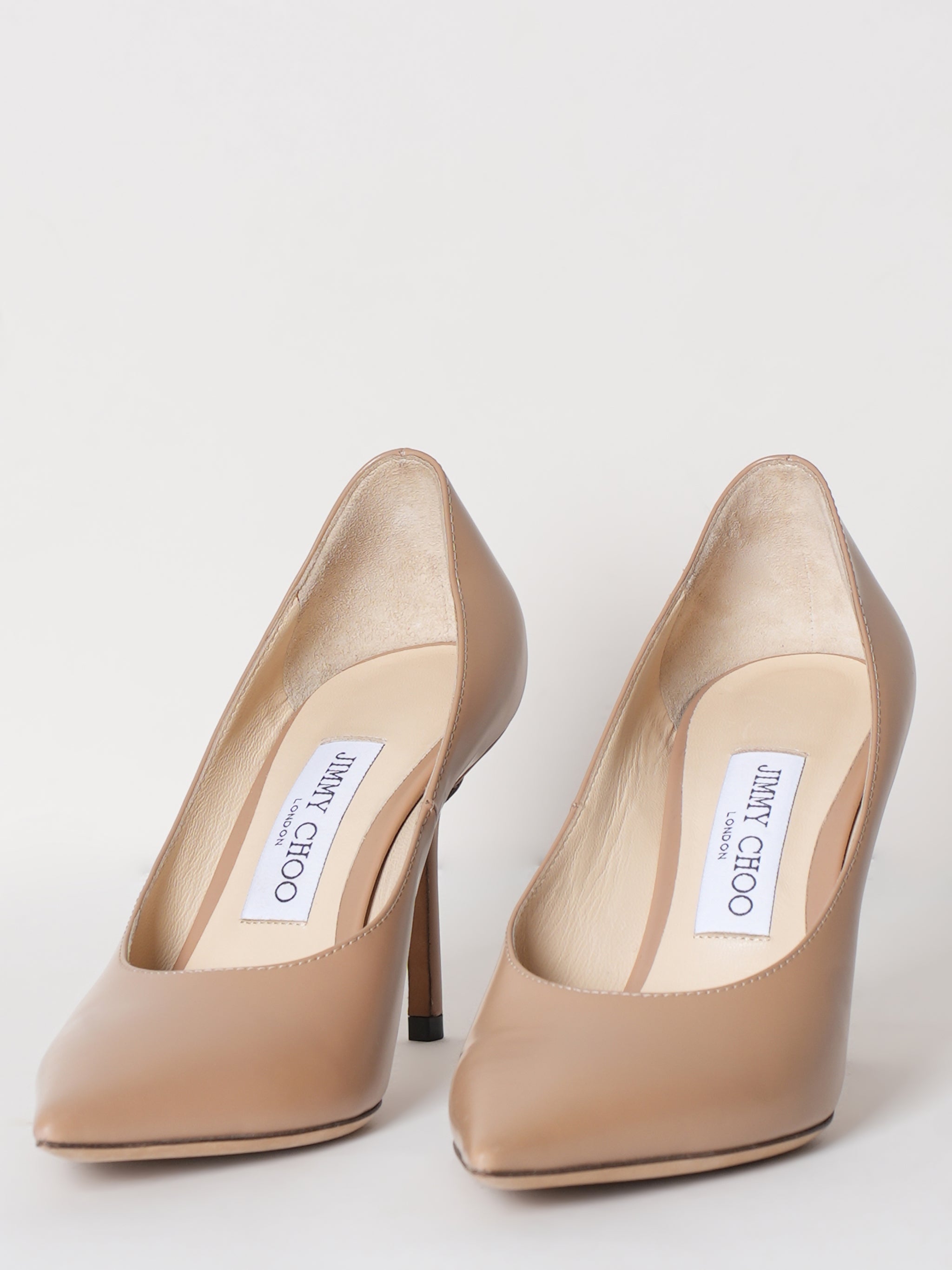 Jimmy Choo AVA 85 Ballet Pink Heels