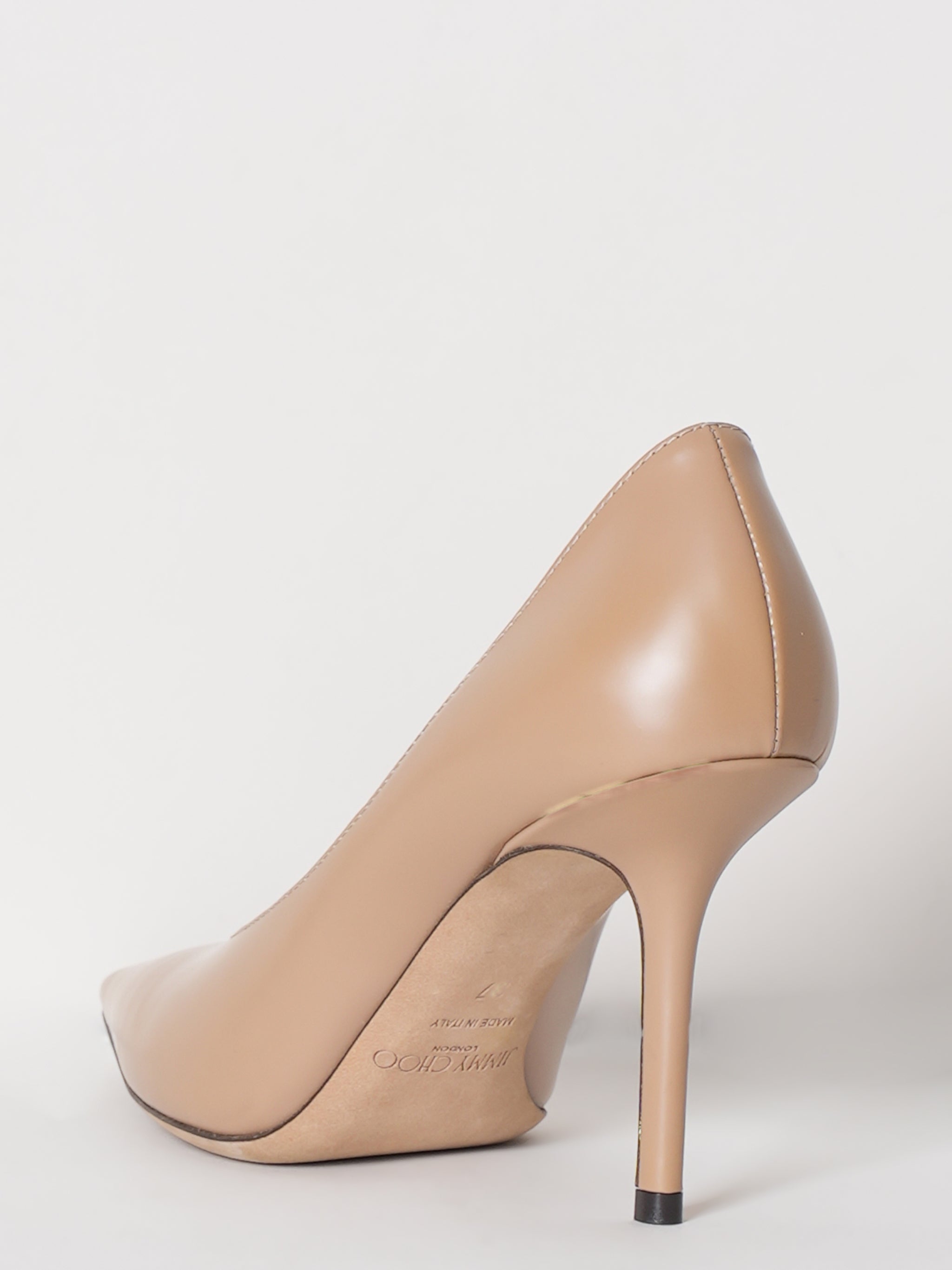 Jimmy Choo AVA 85 Ballet Pink Heels