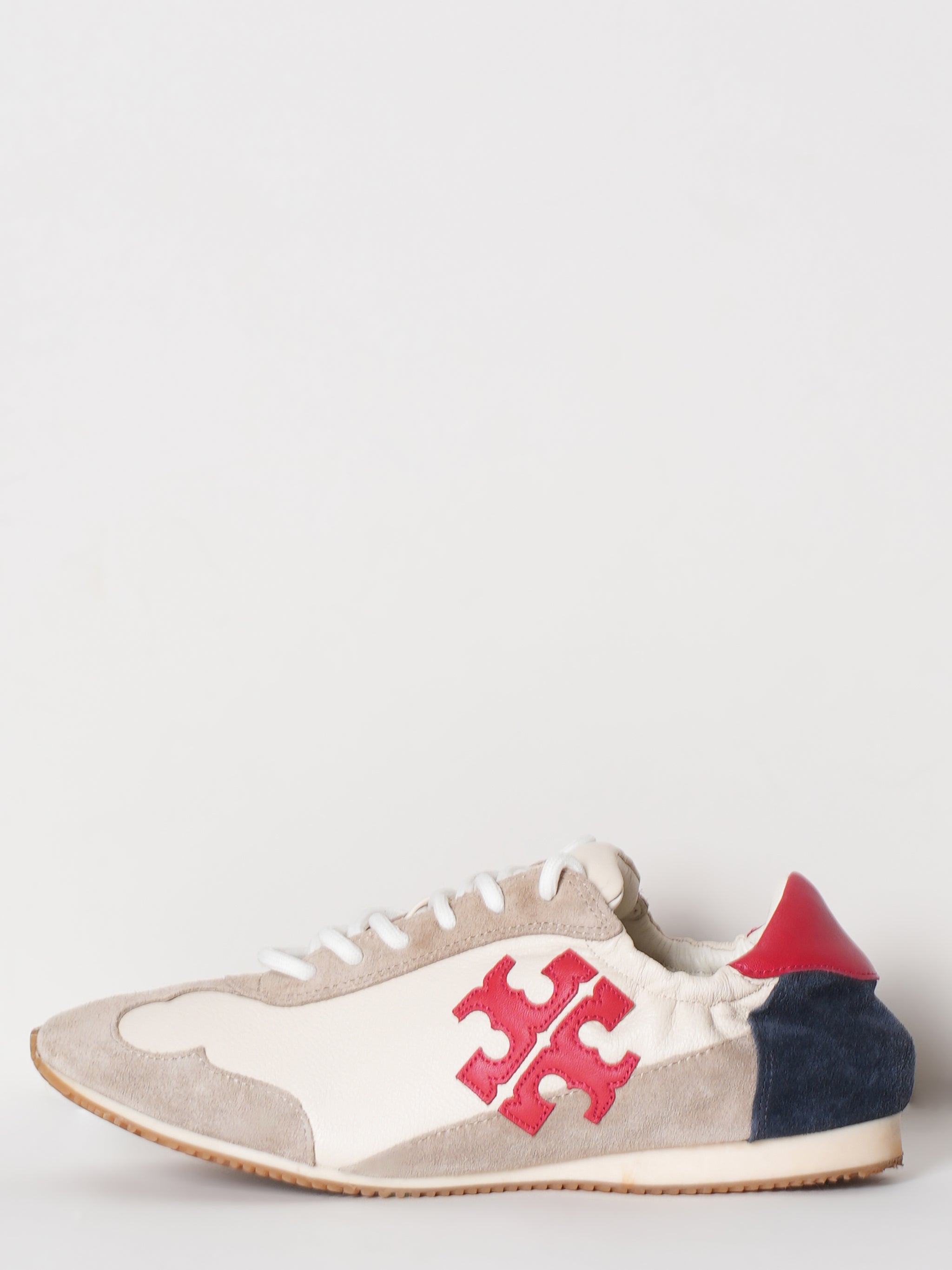 Tory Burch Suede Leather Trainers