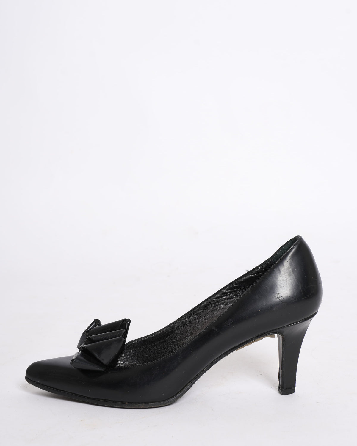 Roberto Cavalli Pointy Toe Pumps In Black