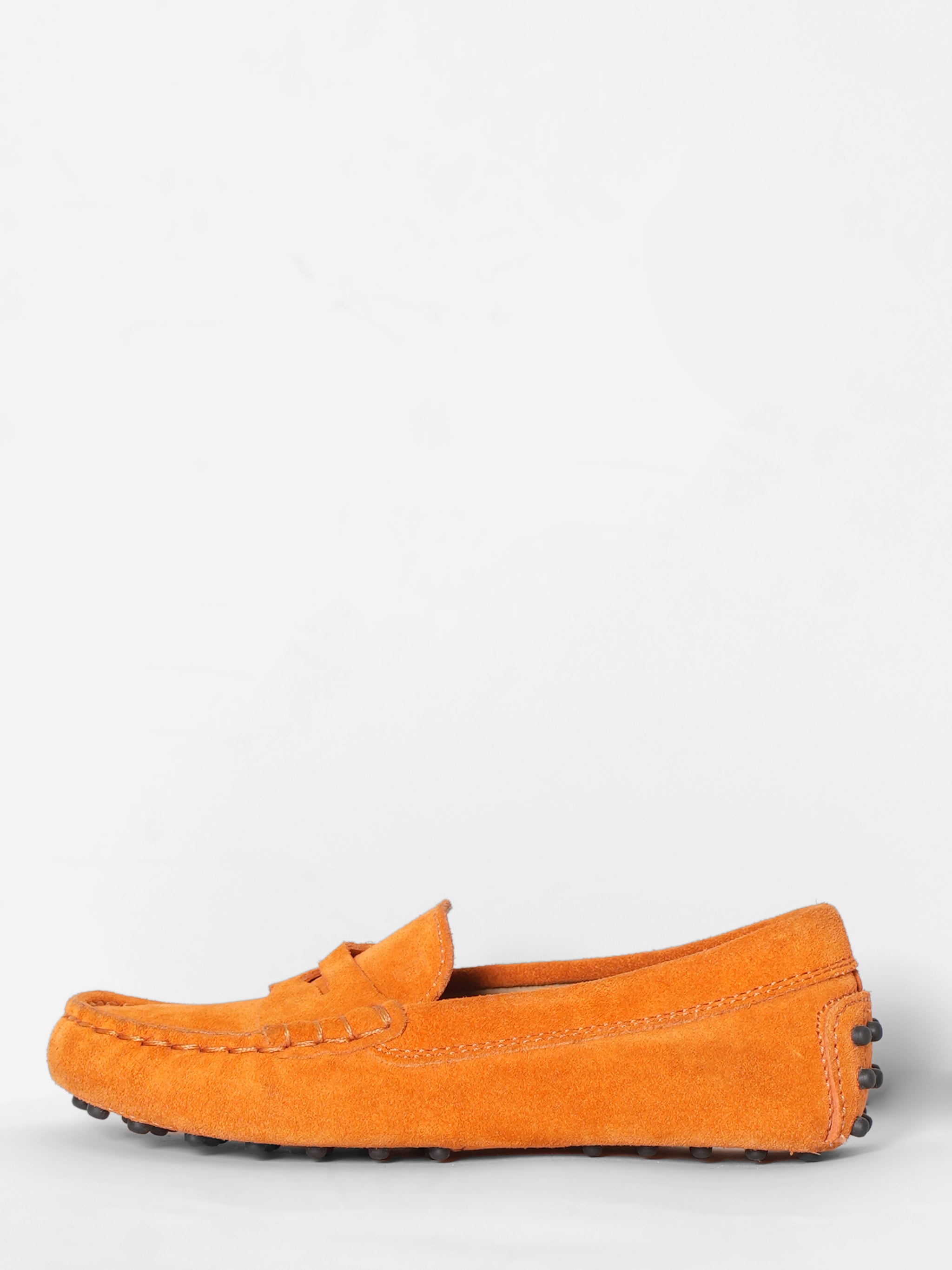 Junior Tod's Orange Loafers