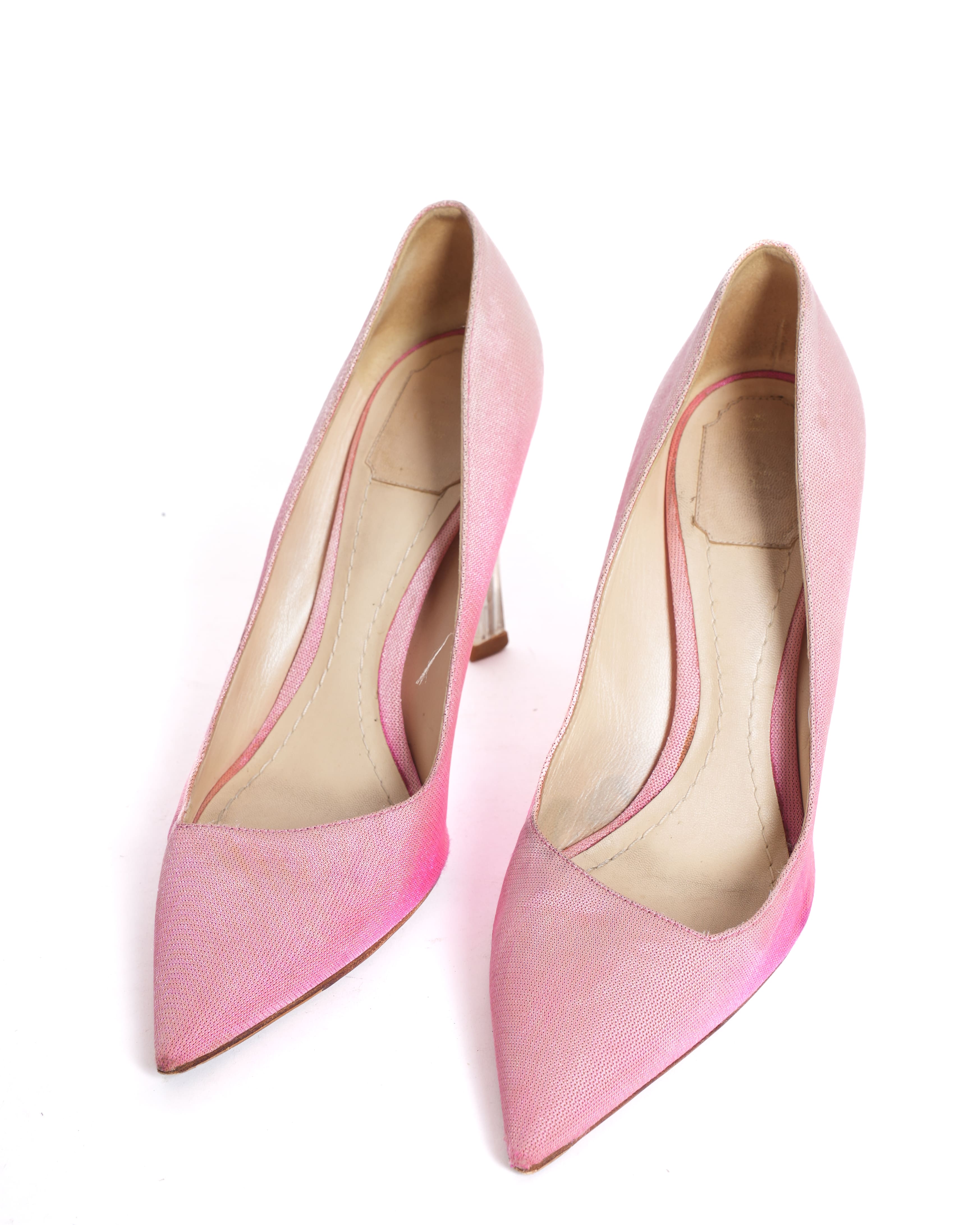 Christian Dior Gradient Pumps in the Shade of Pink