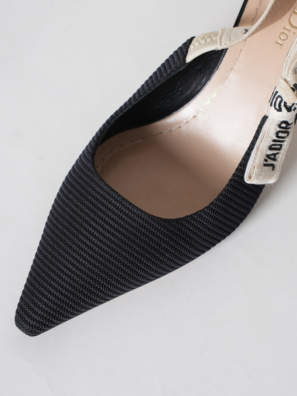 Dior Jadior Black Sling Back Pump