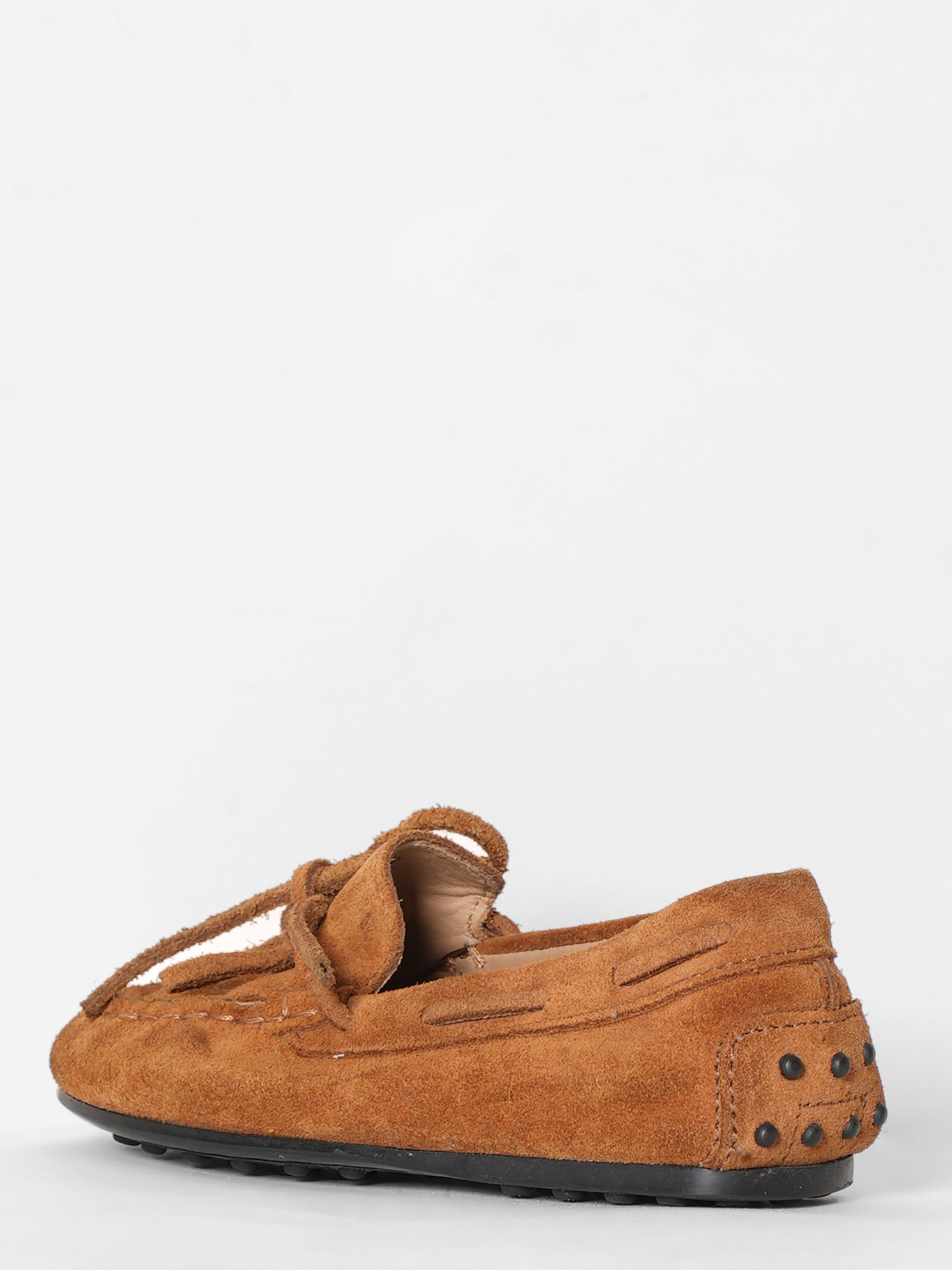 Tod's Brown Leather Loafers