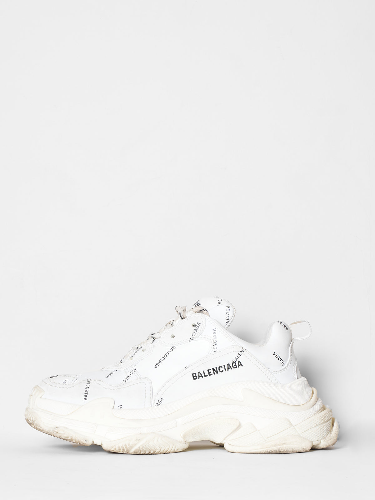 Balenciaga Triple S Allover Logo Sneakers