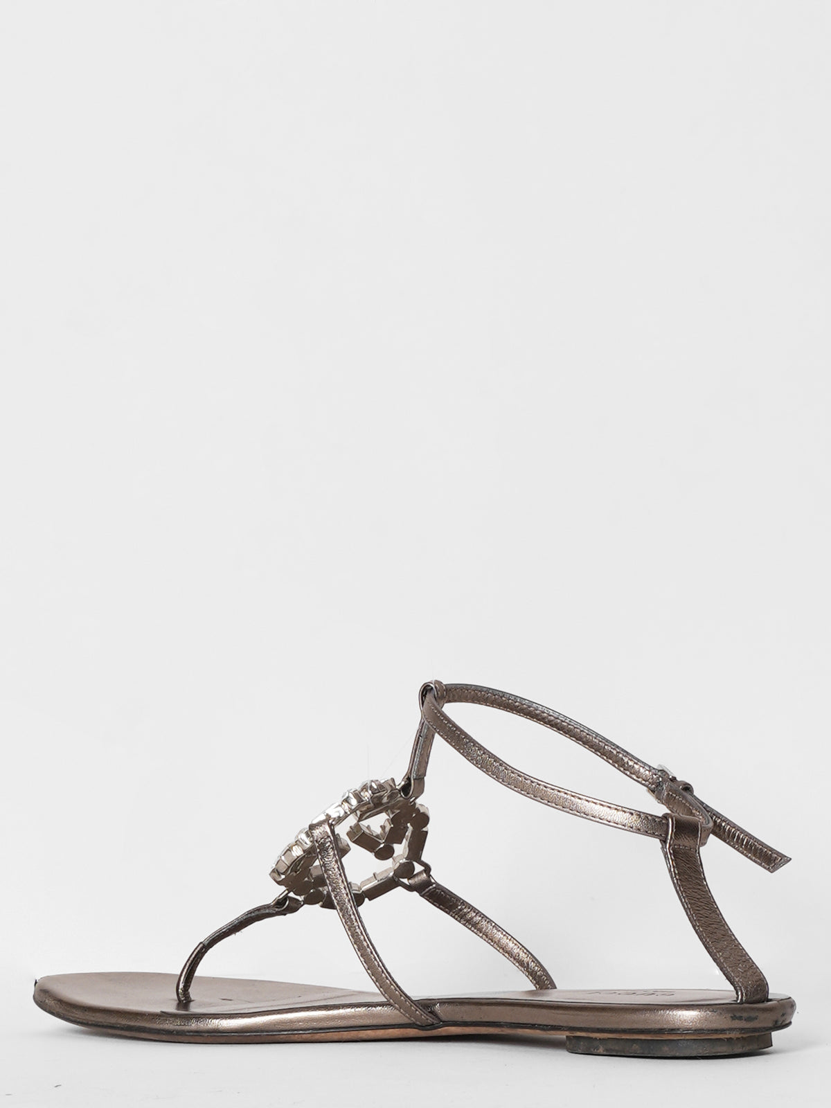 Gucci Rhinestone Sandals