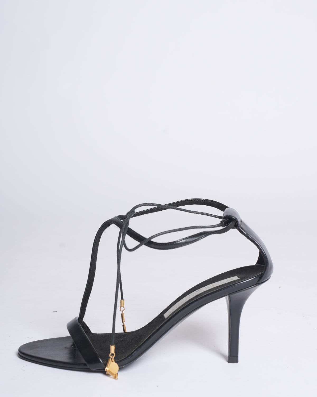 Stella McCartney Faux Leather Lace-Up Sandals
