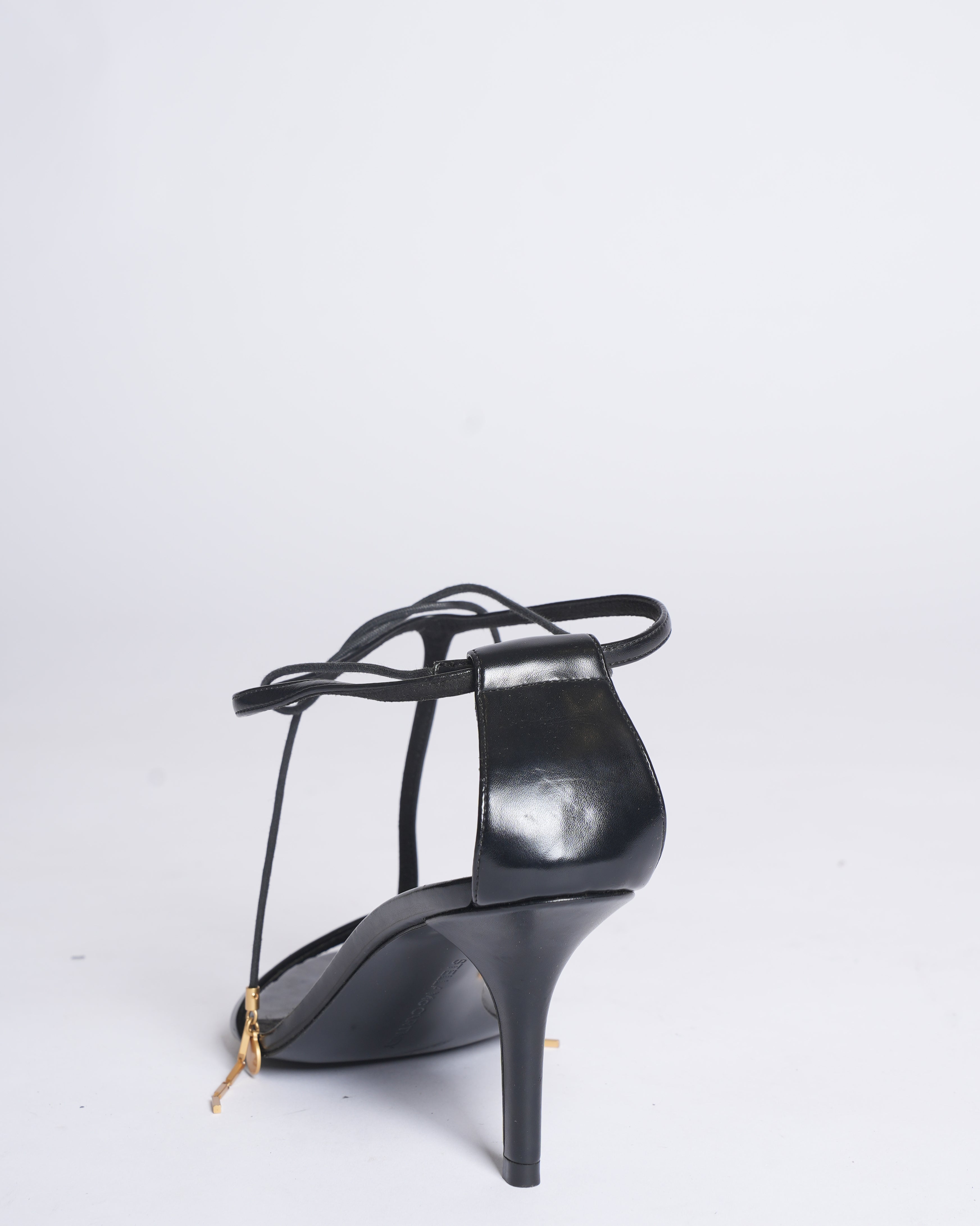 Stella McCartney Faux Leather Lace-Up Sandals