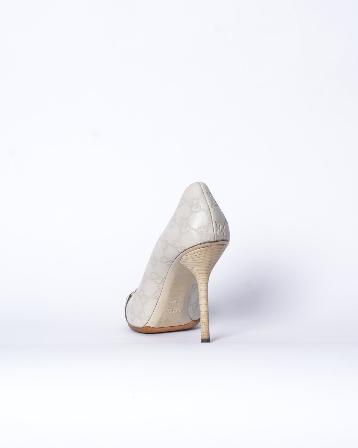 Gucci Horsebit Peep Toe Sandals