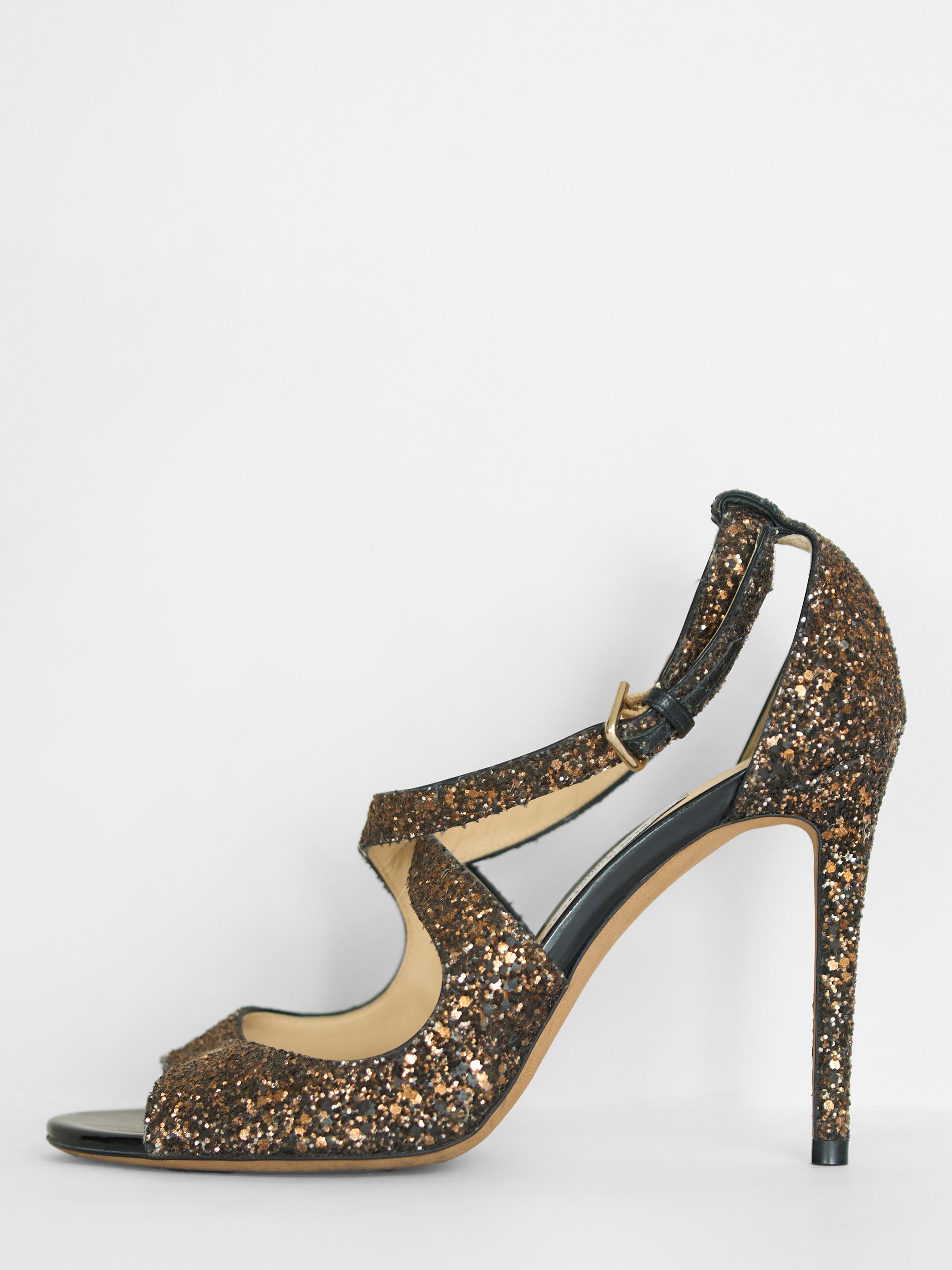 Jimmy Choo Glitter Sandals