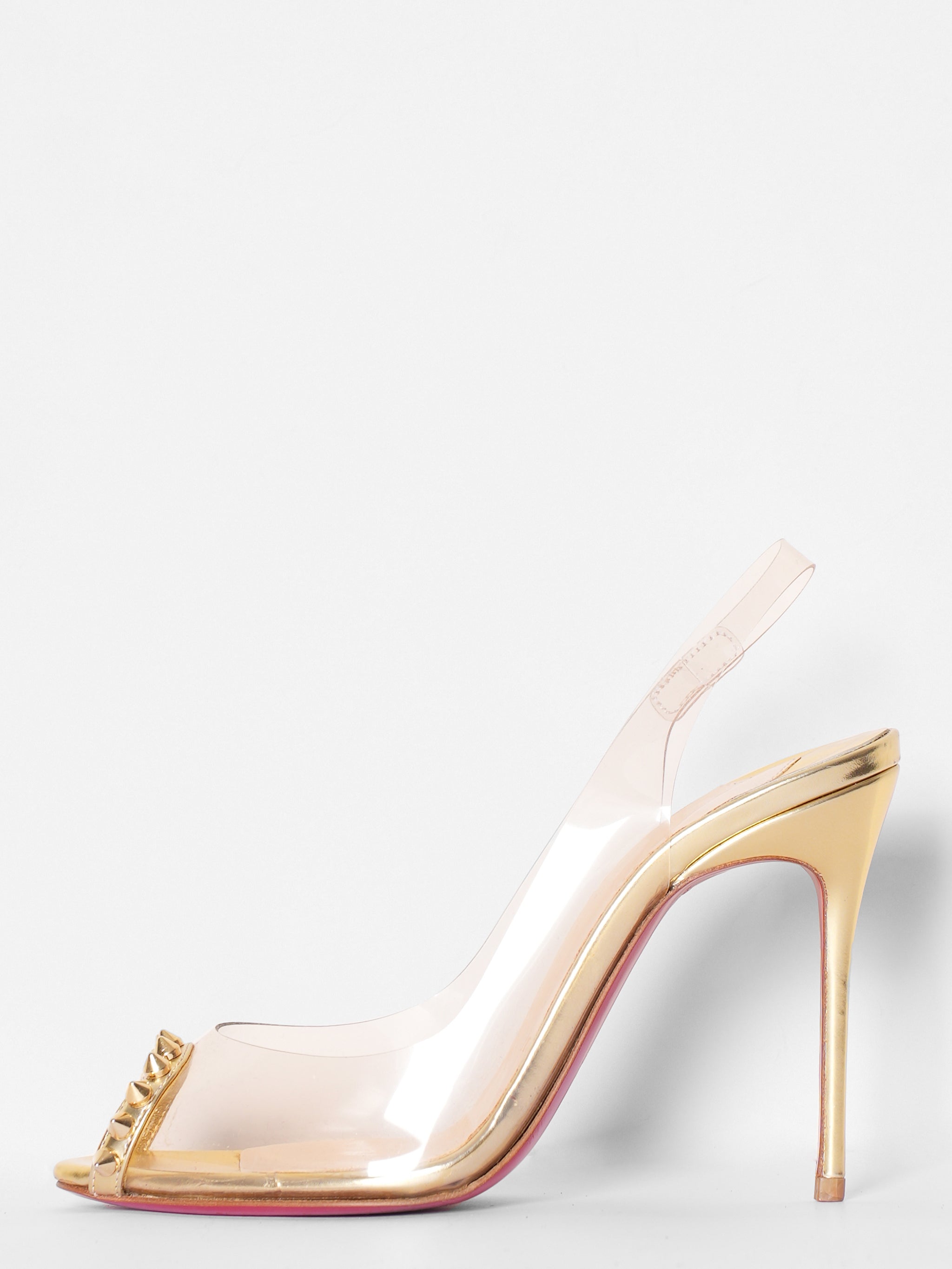 Christian Louboutin Peep Toe Spike Heels