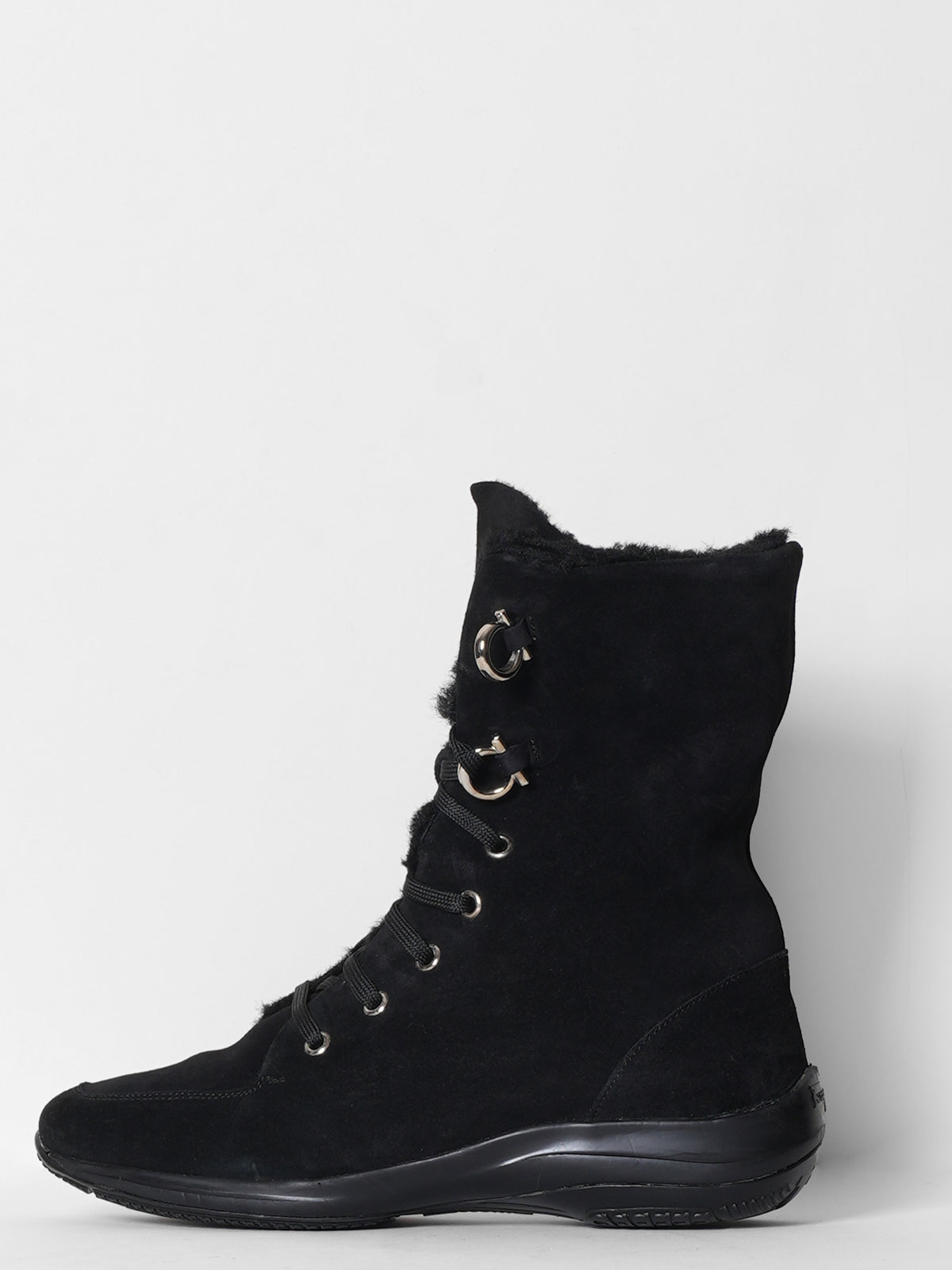 Salvatore Ferragamo Black Boots