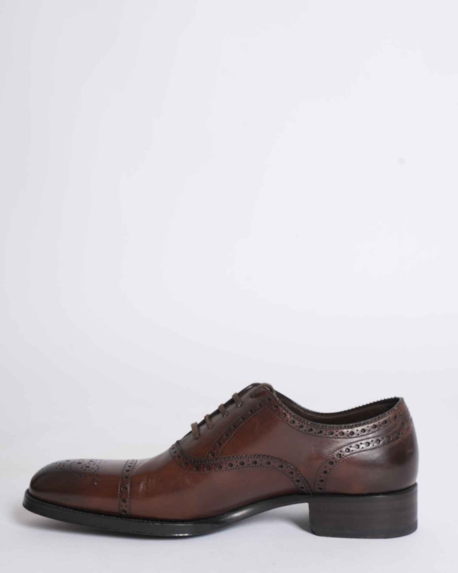 Tom Ford Men's Formal Lace-ups In Brown